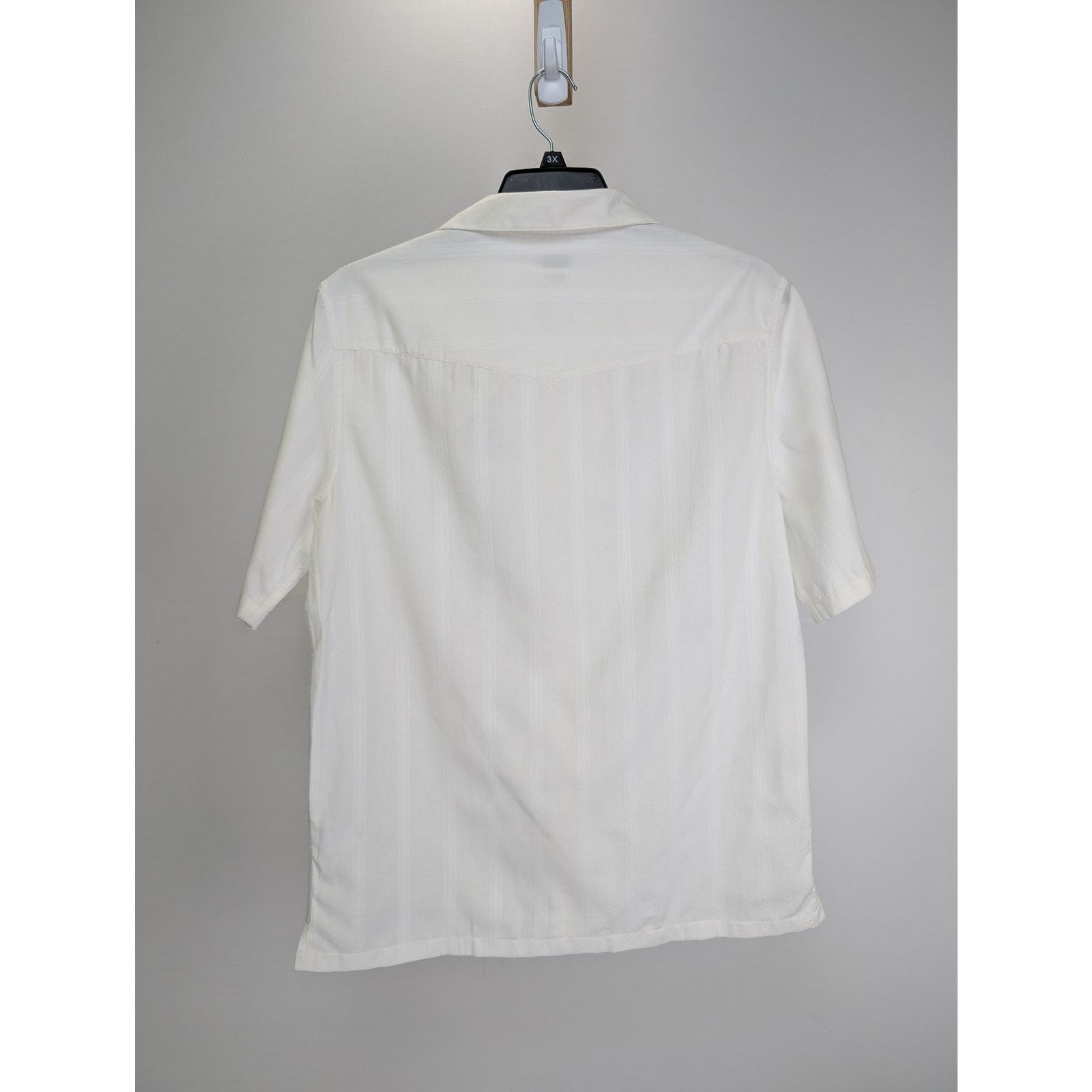 Brunello Cucinelli o1rshd1 Half Sleeve Button up Shirt in White Size US S / EU 44-46 / 1 - 10 Thumbnail