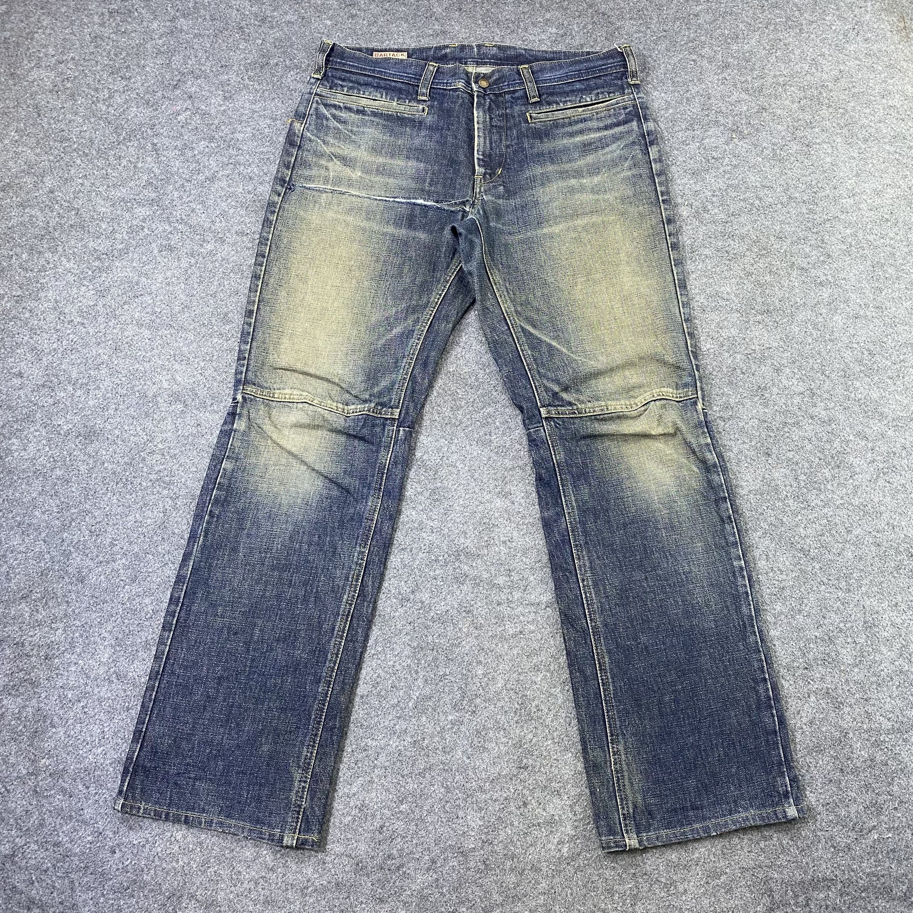 If Six Was Nine 2000s BARTACK JAPAN JEANS-J1151 Size US 36 / EU 52 - 2 Thumbnail