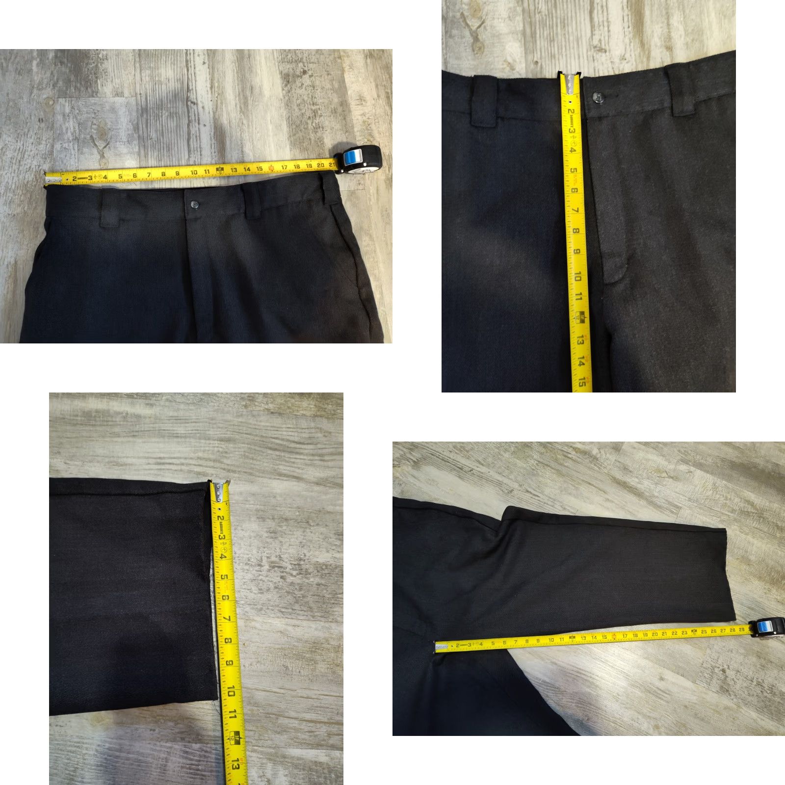 Vintage VINTAGE Cabelas Wool Pants Outdoor Hunting 100% Wool Men Sz 42X28 Black Winter Size US 42 / EU 58 - 8 Thumbnail