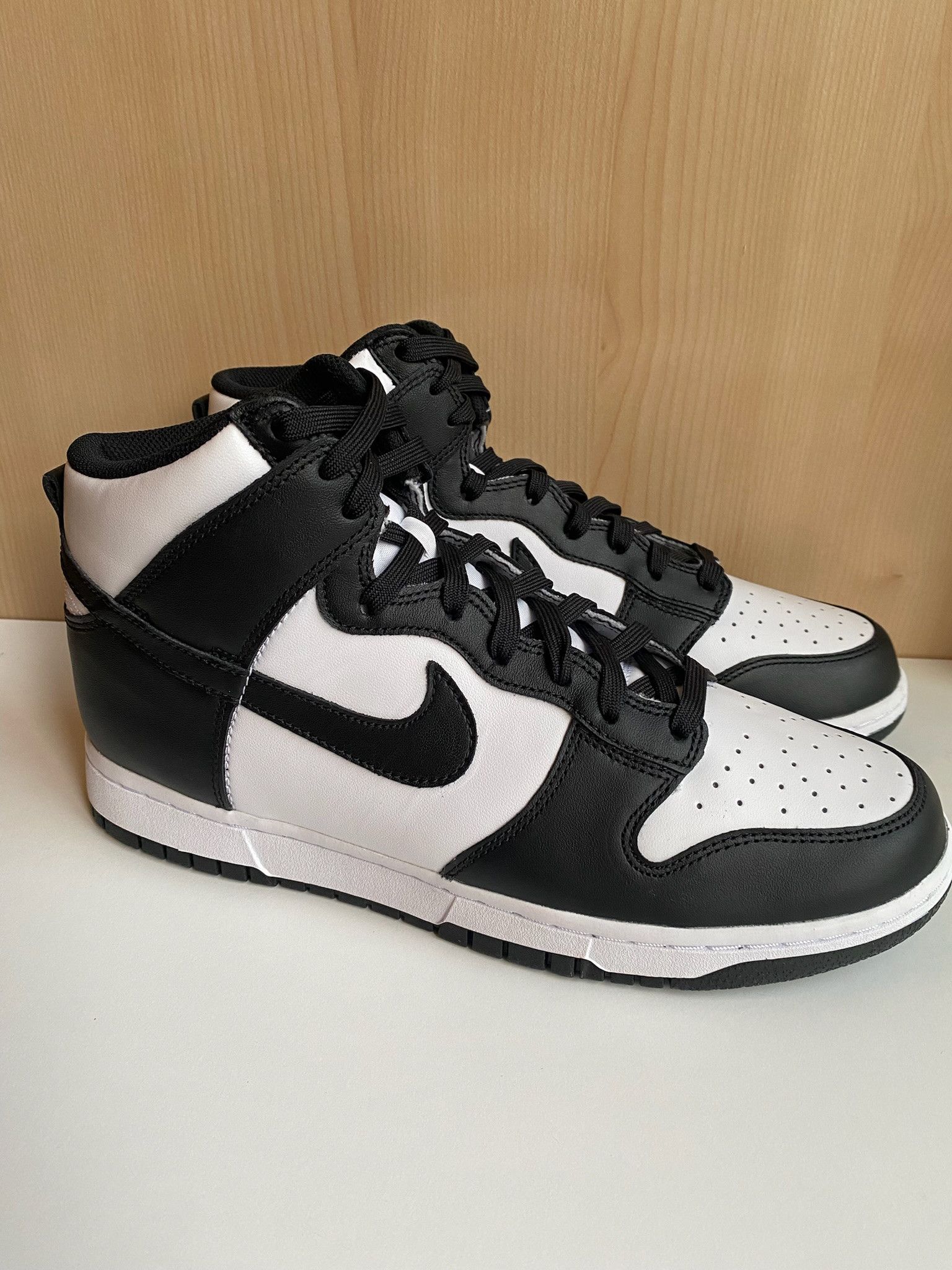 Nike Nike Dunk Panda high Size US 11.5 / EU 44-45 - 1 Thumbnail