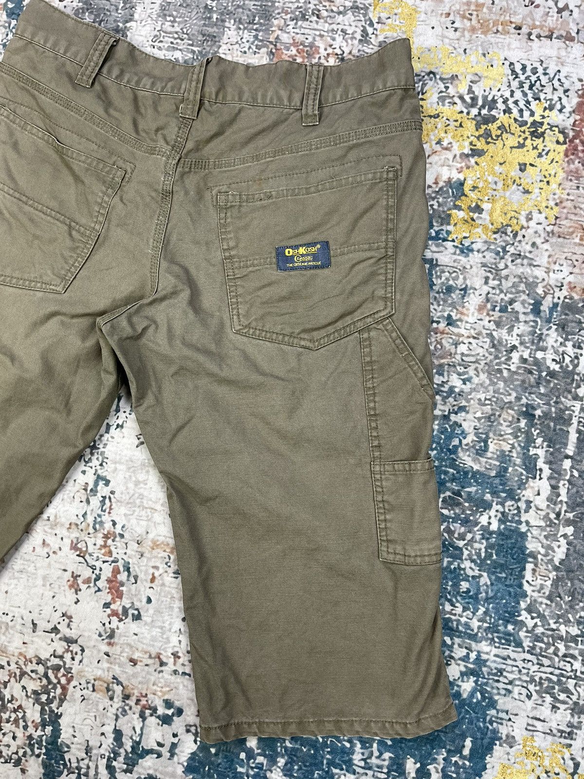 Oshkosh Vintage Oshkosh Classic Carpenter Short Pants Size US 34 / EU 50 - 6 Thumbnail