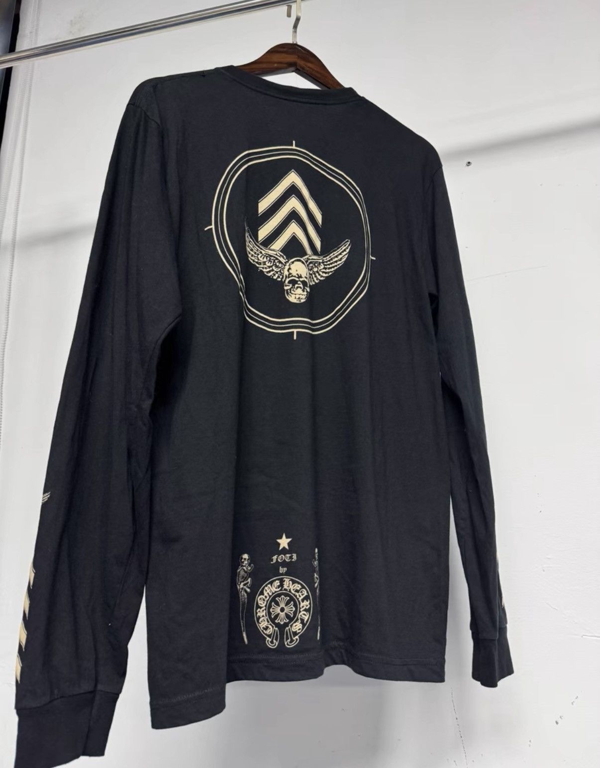 Chrome Hearts Chrome Hearts Foti Series Long Sleeve Sweatshirt K37 Size US L / EU 52-54 / 3 - 4 Thumbnail