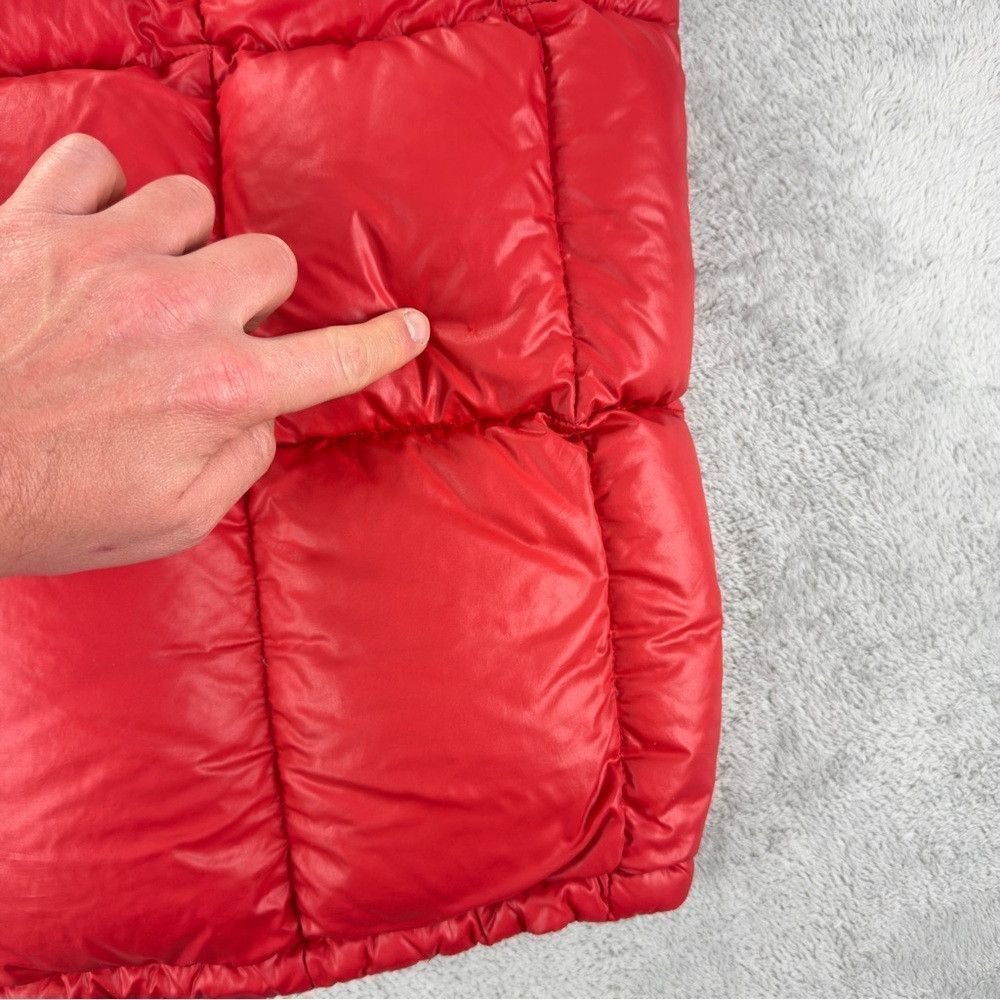 Paul Smith Paul Smith Jeans Women's Size Large Red Goose Down Puffer V Size L / US 10 / IT 46 - 9 Thumbnail