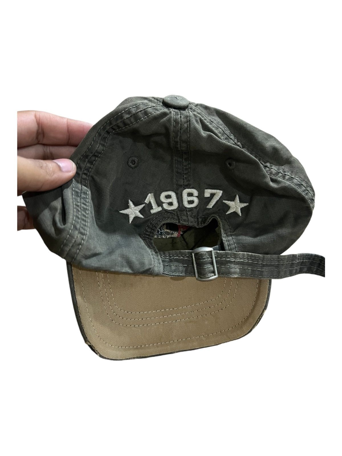 Lo Life Old Polo Ralph Lauren Polo Dragon Distressed Cap Size ONE SIZE - 5 Thumbnail