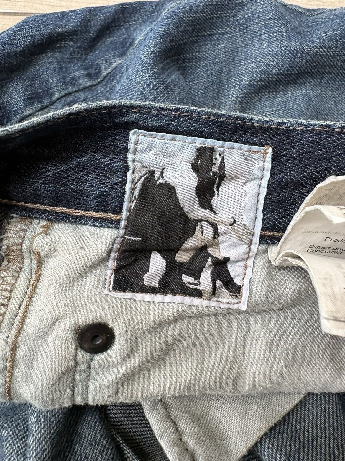 Rick Owens Rick Owens FW09 DRKSHDW Dirty Blue Detroits Size US 29 - 5 Thumbnail
