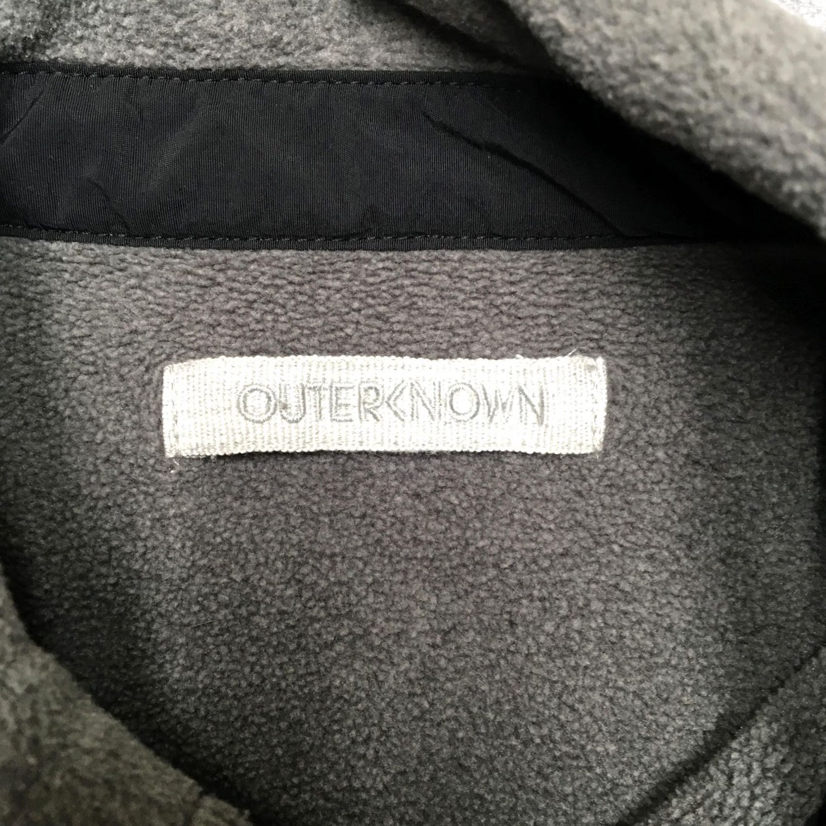 Outerknown Outerknown Fleece Shirt Jacket Mens Small S Gray Fleece Snap Front Pockets Jac Size US S / EU 44-46 / 1 - 6 Thumbnail