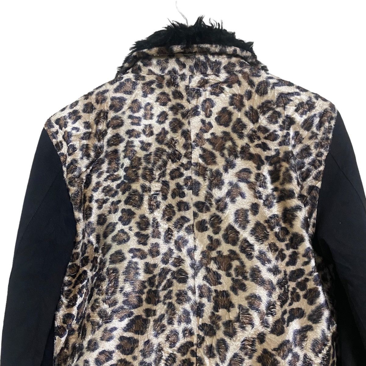 Japanese Brand Japanese Beast Recyclage Leopard Double Collar Jacket Size M / US 6-8 / IT 42-44 - 8 Thumbnail