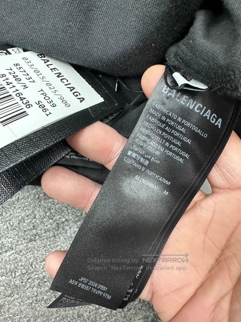 Balenciaga Balenciaga Coke Aged Hoodie Size US M / EU 48-50 / 2 - 4 Thumbnail