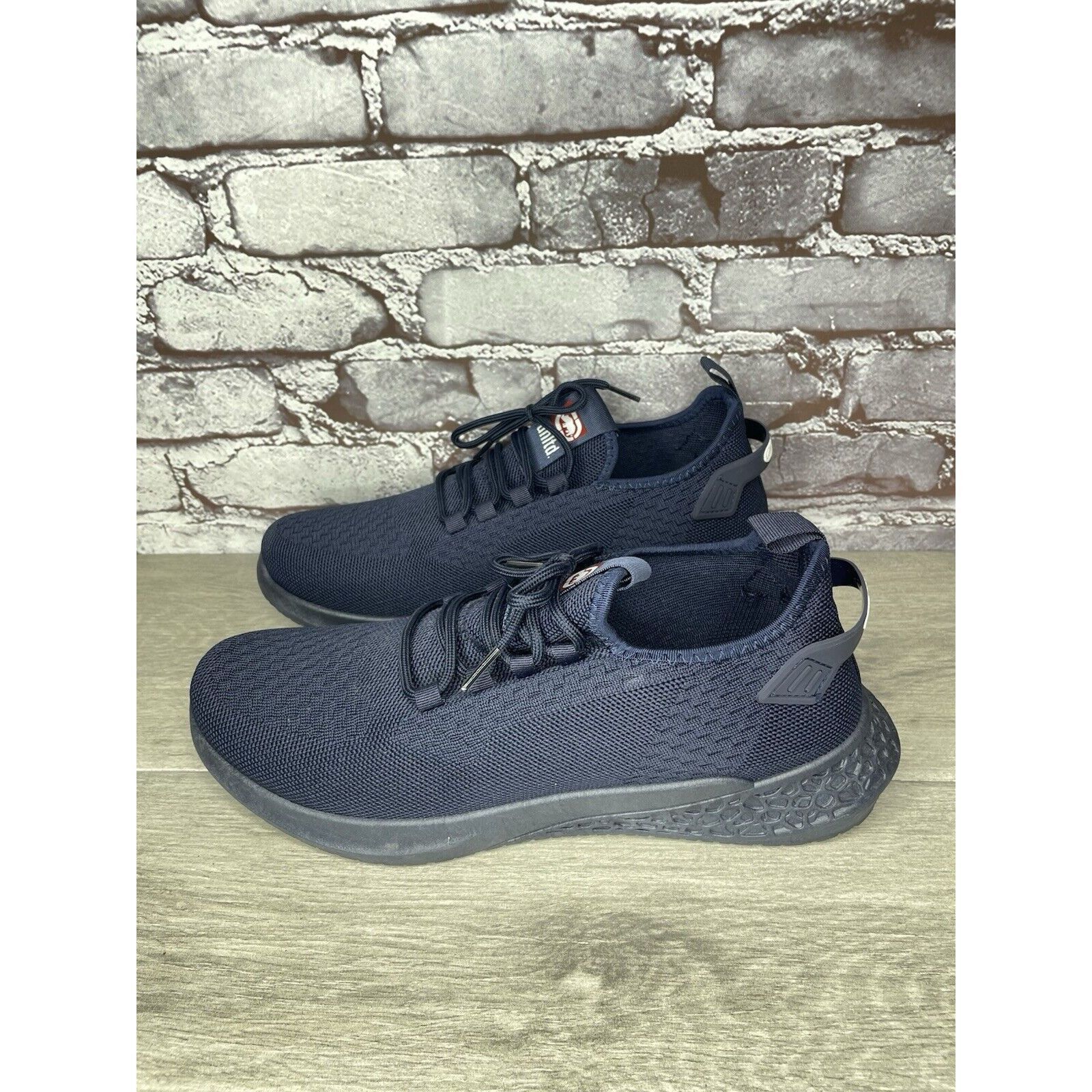 Ecko Unltd. Ecko Unltd Navy Blue Textile Fabric Lace Up Athletic Sneaker Size US 12 / EU 45 - 15 Thumbnail