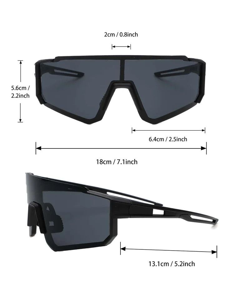 Electric Visual Fashion Glasses punk KurtCobain trap techwear hype Size ONE SIZE - 5 Thumbnail
