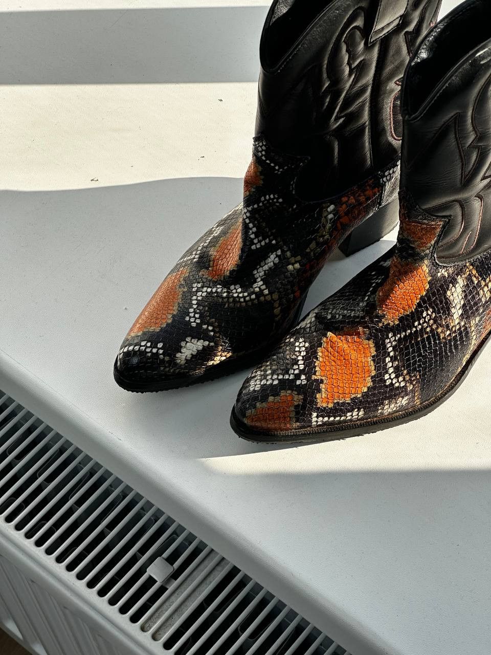Custommade Custommade Cowboy Boots Rodeo Hype Snake Skin Pattern Size US 8 / IT 38 - 2 Thumbnail