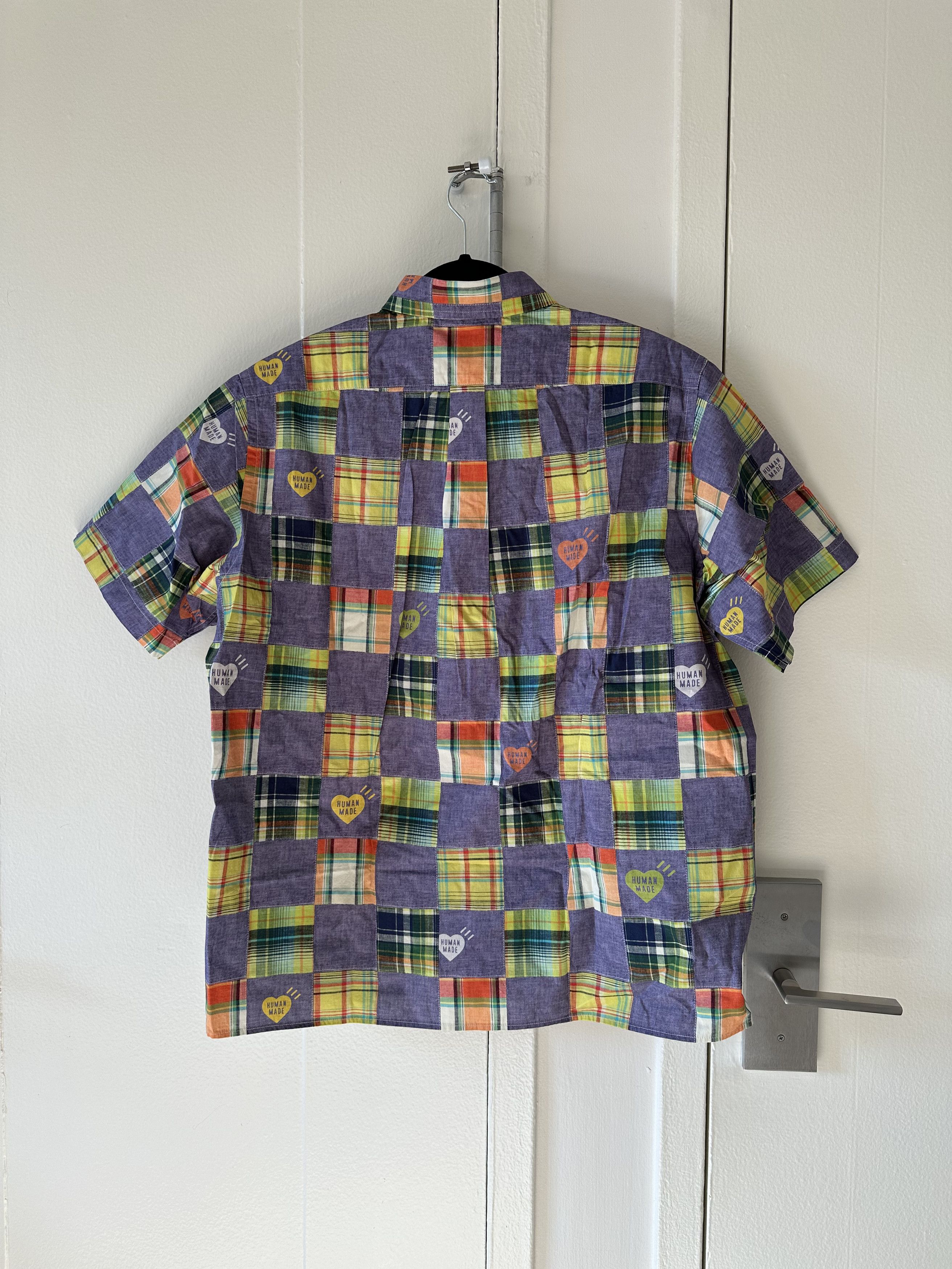 Human Made Human Made Patchwork Short Sleeve Button Up Shirt Size US XL / EU 56 / 4 - 4 Thumbnail
