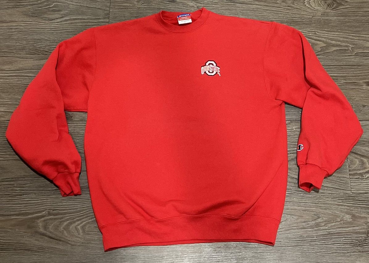 Champion × Vintage Vintage 90s Y2K Ohio State Buckeyes Champion Crewneck Size US L / EU 52-54 / 3 - 1 Thumbnail