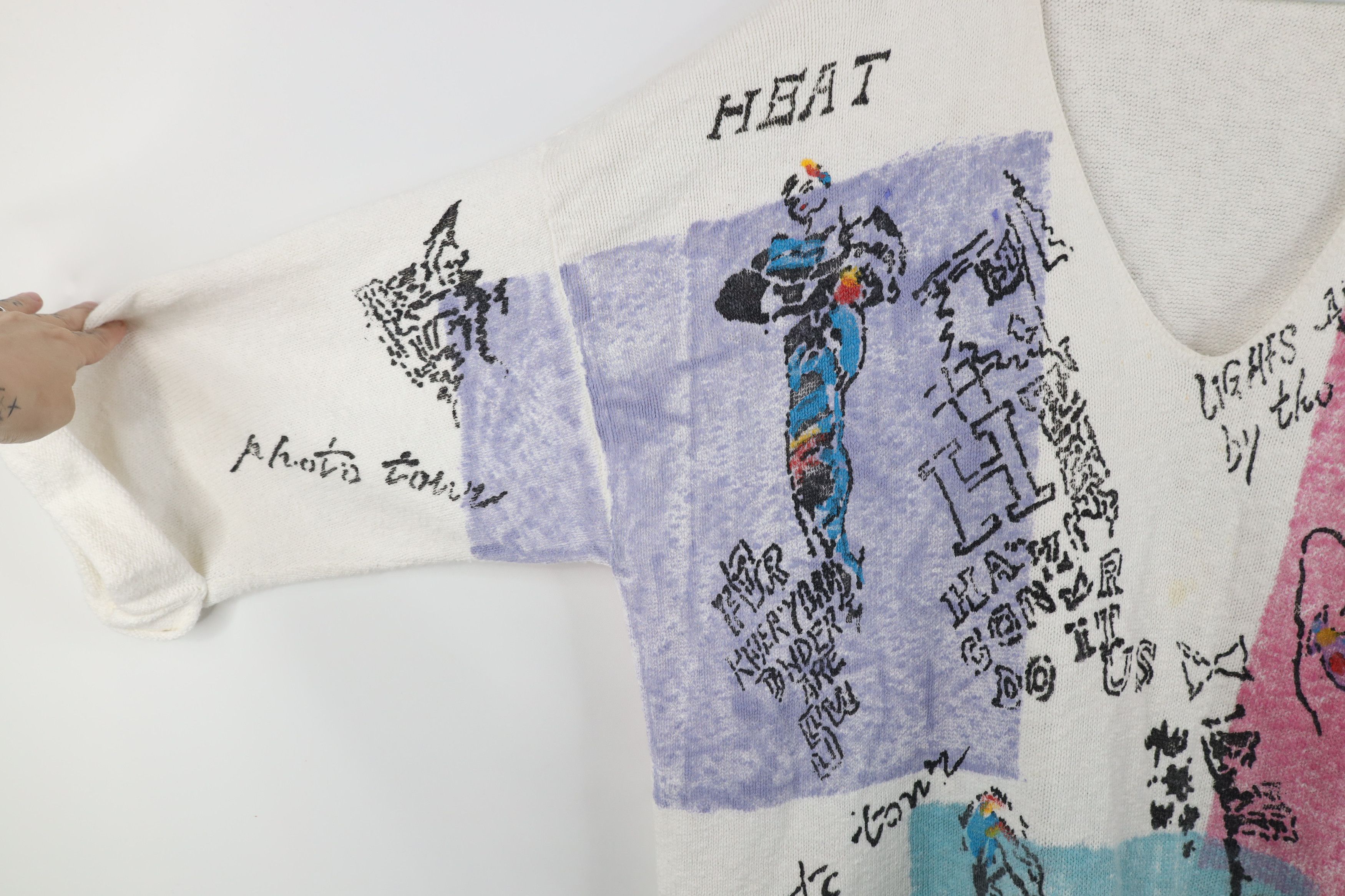 Vintage Vintage 80s 90s Streetwear Baggy Oversized Sweater USA Size M / US 6-8 / IT 42-44 - 6 Thumbnail