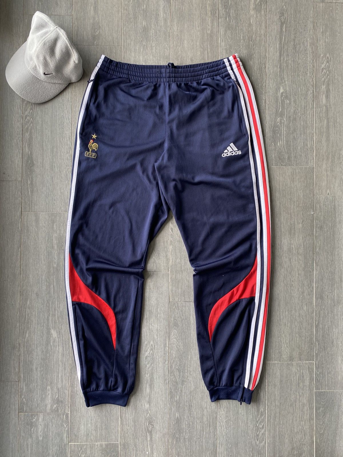 Adidas × Vintage Vintage Adidas France 2006 Track Pants Size US 32 / EU 48 - 1 Thumbnail