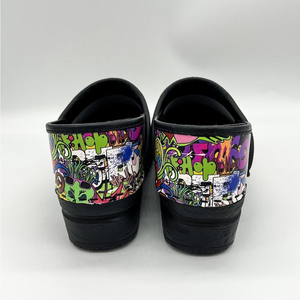 Other NWOB BOJORK Ltd. Ed. ‘GRAFFITI’ Comfort Clogs Made in Swede Size US 7.5 / IT 37.5 - 4 Thumbnail