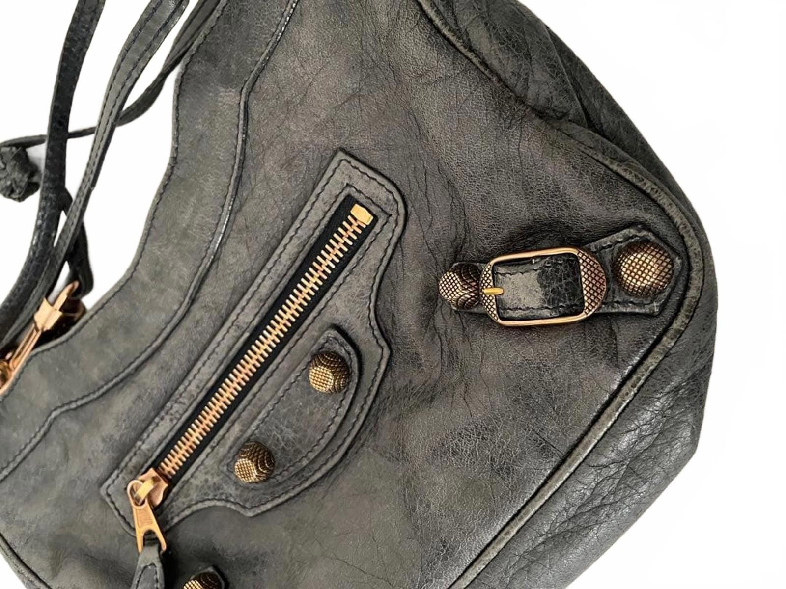 Balenciaga Balenciaga - Classic Black Leather City Bag Size ONE SIZE - 3 Thumbnail