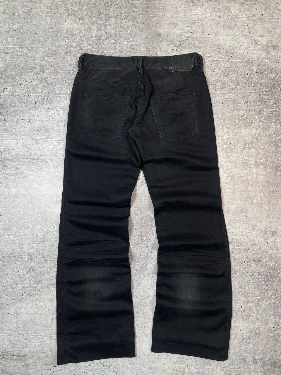 Diesel Vintage 00s Diesel Ryoth-N Flared Bootcut Denim Jeans Y2K Size 29" - 4 Thumbnail