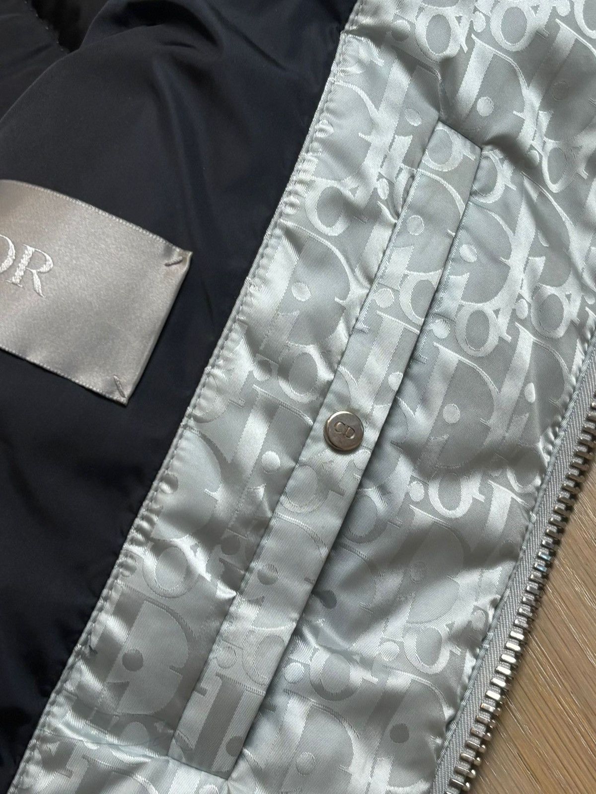 Dior Dior Oblique Grey Vest Puffer Size US M / EU 48-50 / 2 - 16 Thumbnail