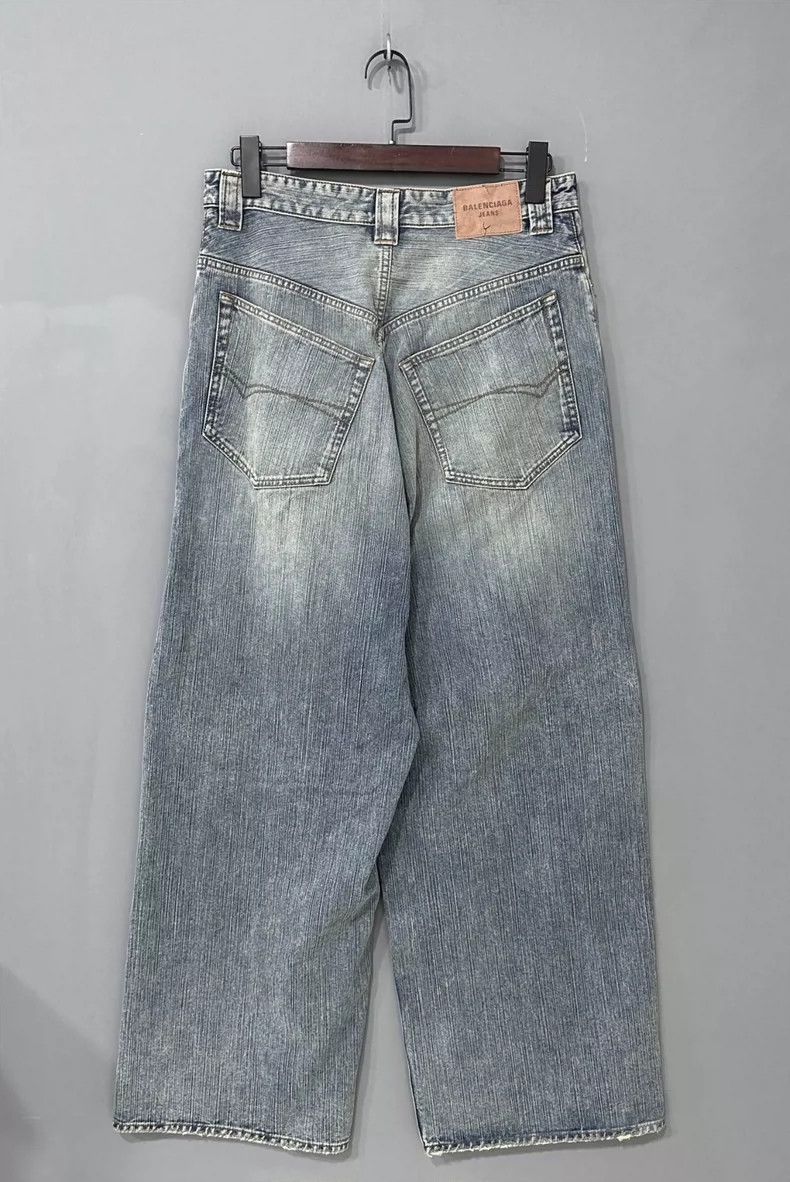 Other Balenciaga size S 25 embroidered alphabet baggy pant style Size US 26 / EU 42 - 3 Thumbnail