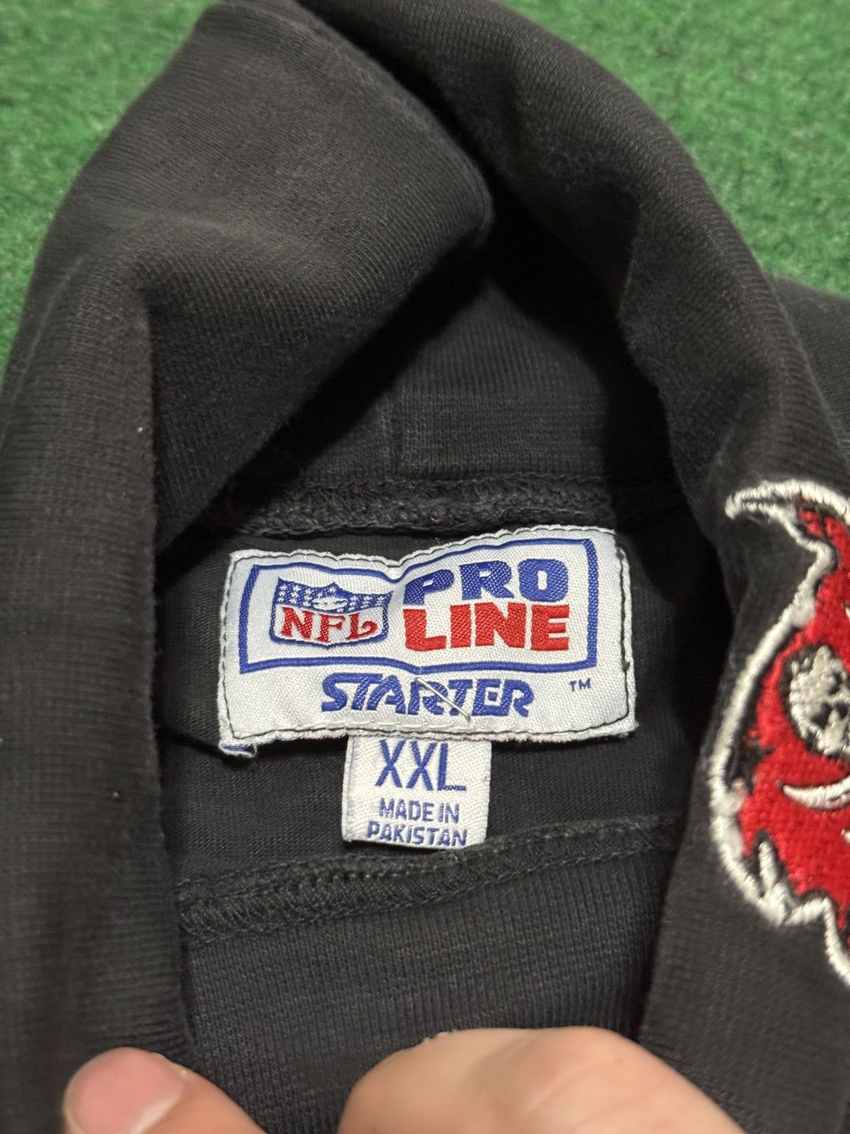 Starter × Vintage Vtg 90s Starter Tampa Bay Bucaneers Long Sleeve Turtleneck Size US XXL / EU 58 / 5 - 4 Thumbnail