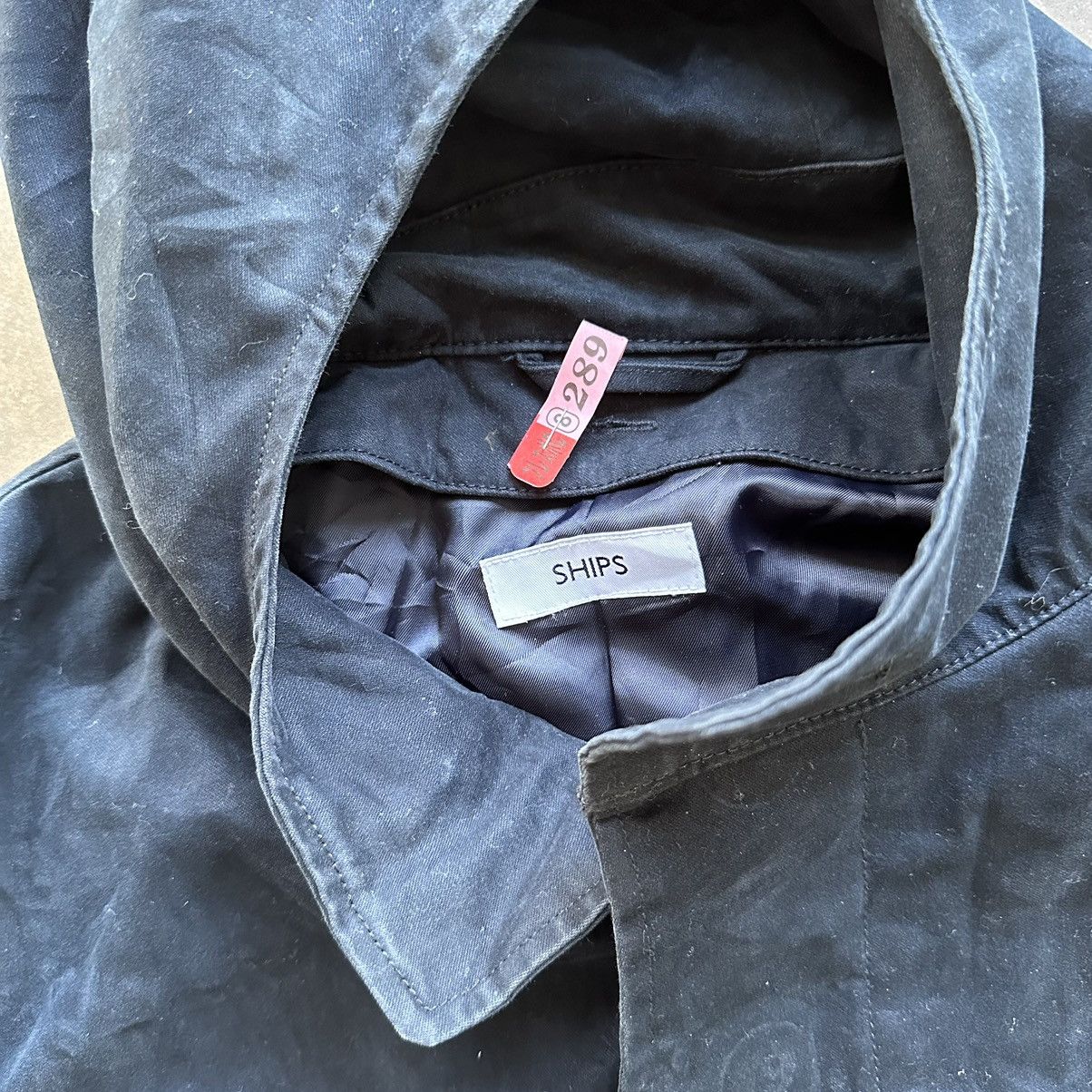 SHIPS Vintage Ships Long Coat Button Ups Pocket With Hoodies Size US L / EU 52-54 / 3 - 5 Thumbnail