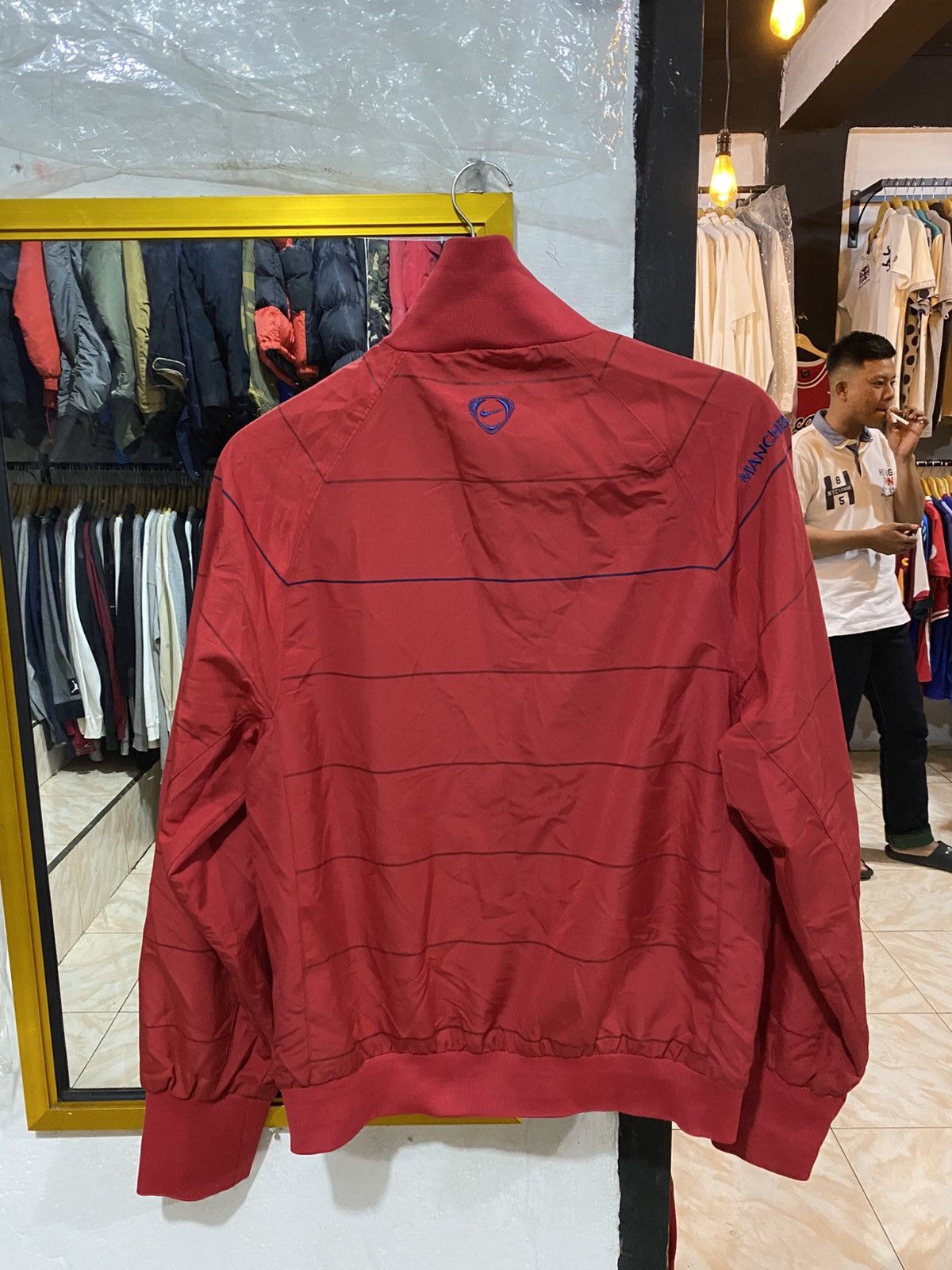 Nike Windbreaker manchester united 2008 Size US M / EU 48-50 / 2 - 2 Thumbnail