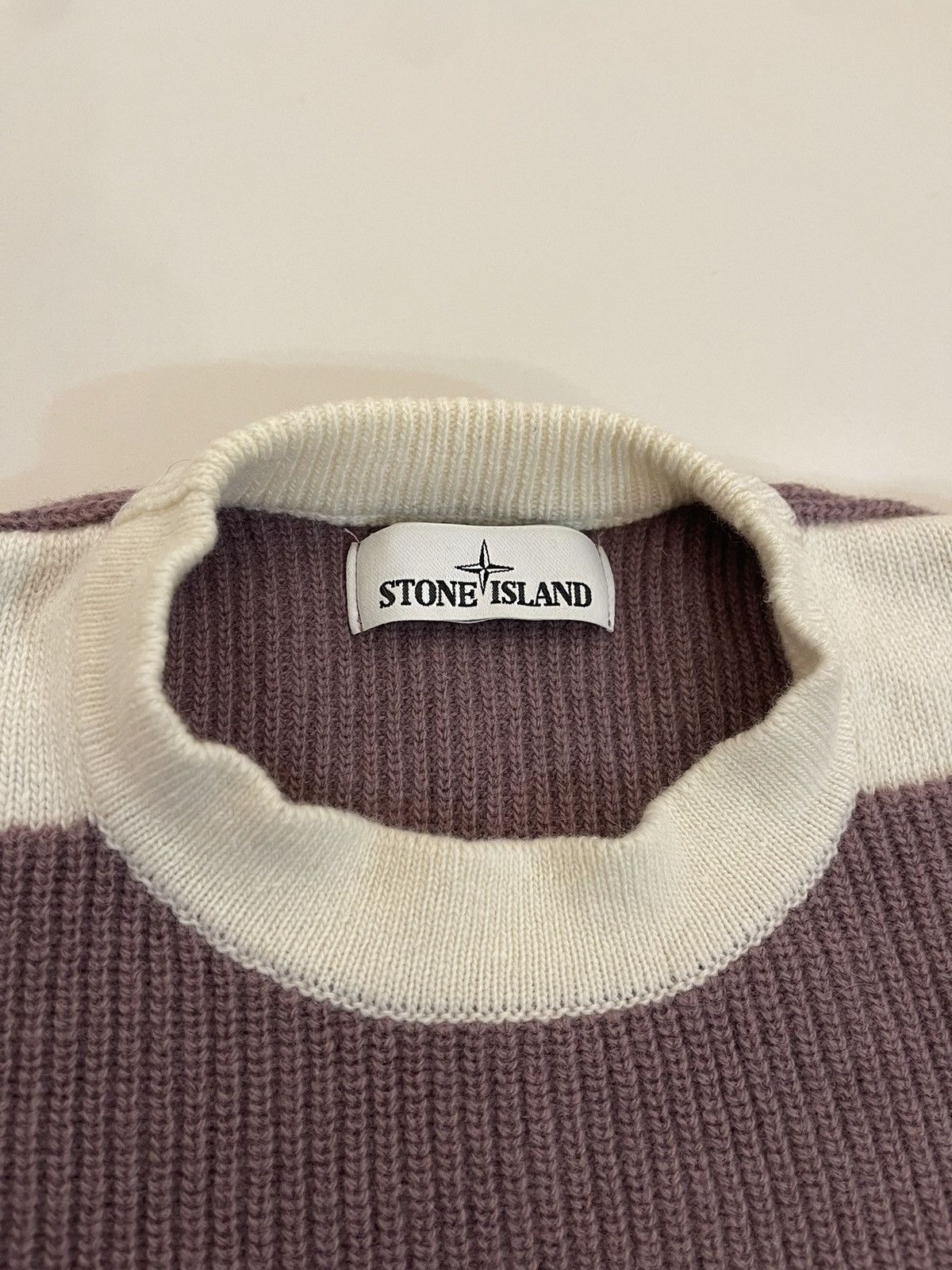Stone Island Stone Island Big Compass Wool Crewneck Size US L / EU 52-54 / 3 - 4 Thumbnail