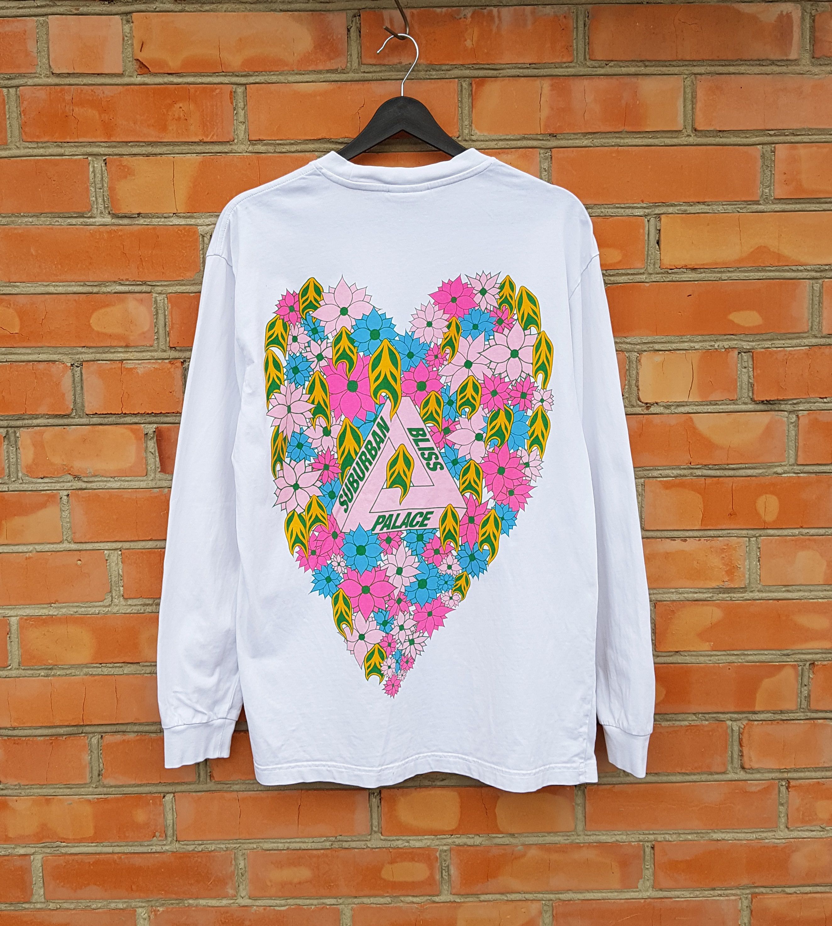 Palace Palace Suburban Bliss Peace and Love Longsleeve Shirt White Size US L / EU 52-54 / 3 - 1 Thumbnail