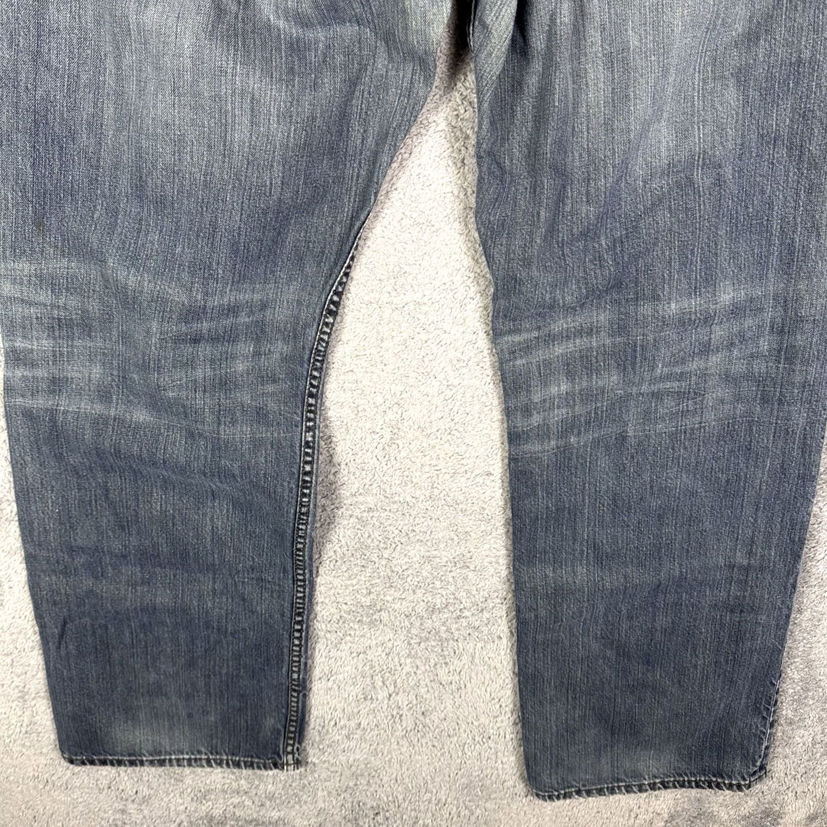 Vintage BKE Jeans Mens 38x34 Seth Bootcut Button Fly Whisker Cowboy Baggy Y2K Grunge Jeans Size US 38 / EU 54 - 6 Thumbnail