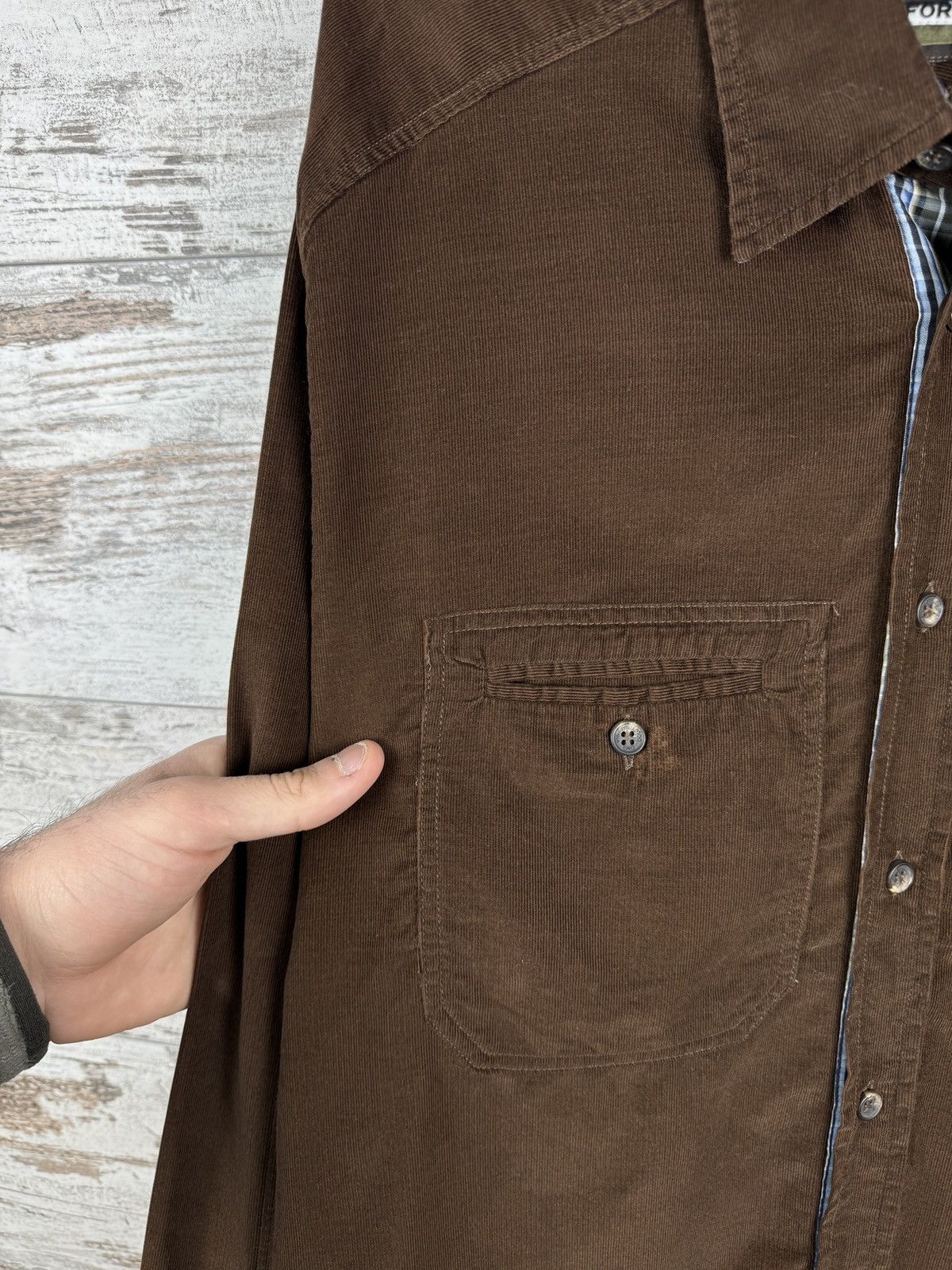 Dolce & Gabbana Vintage Dolce & Gabbana Shirts Button Up velvet corduroy y2k Size US M / EU 48-50 / 2 - 4 Thumbnail
