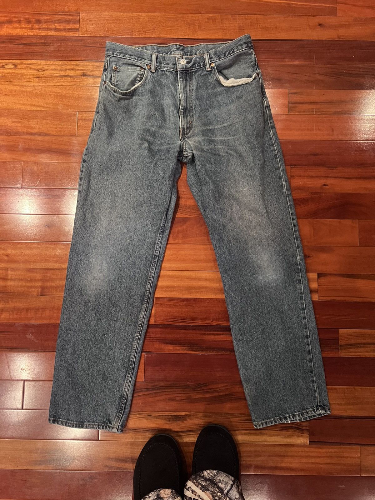 Levi's × Vintage Levi 550 Denim Size US 36 / EU 52 - 2 Thumbnail