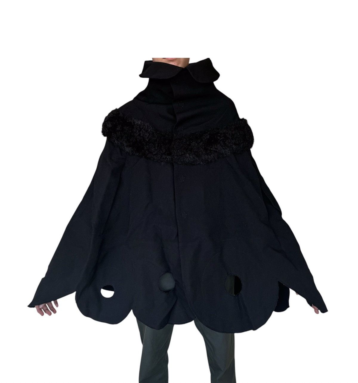 Comme des Garcons × Comme des Garcons Homme × Comme des Garcons Homme Plus NOS Comme Des Garcons Capes Cloaks Size US S / EU 44-46 / 1 - 21 Thumbnail
