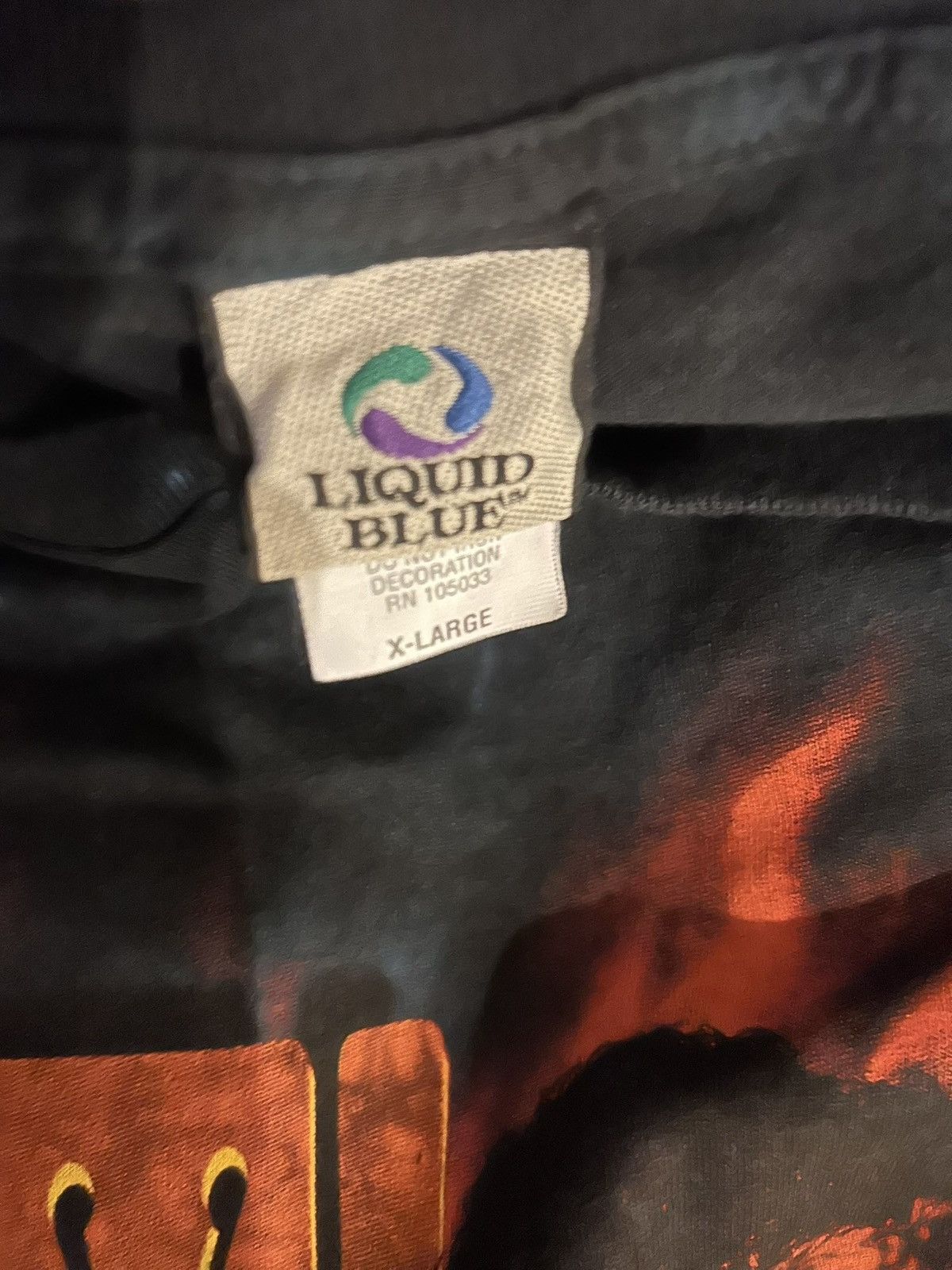 Vintage Early 2000s Jimi Flame T szXL Size US XL / EU 56 / 4 - 2 Thumbnail