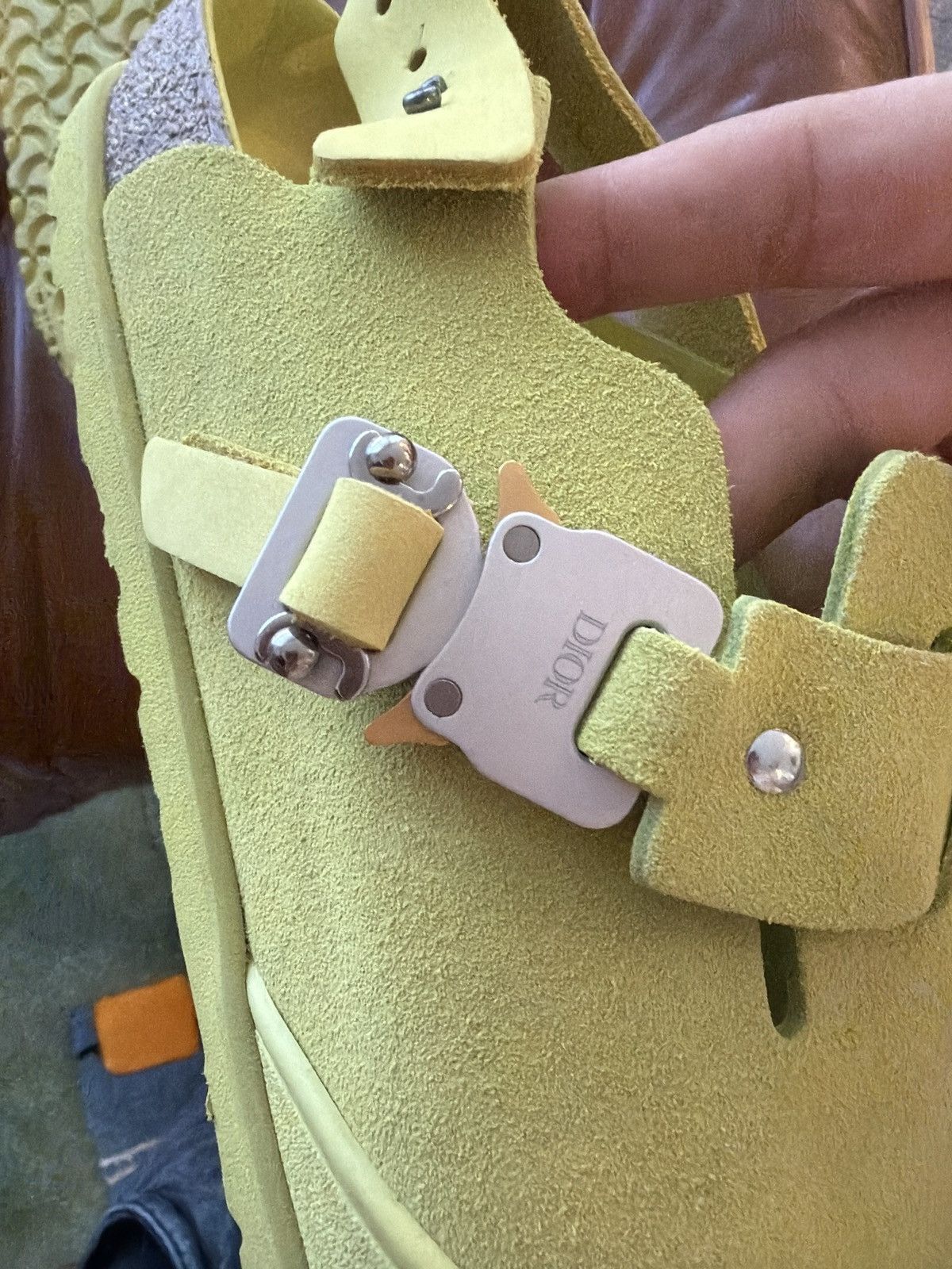 Dior Dior X Birkenstocks - Yellow/Green Color Size US 10.5 / EU 43-44 - 5 Thumbnail
