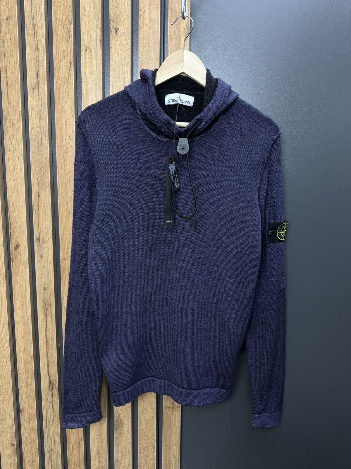 Stone Island Stone Island Fast Dye-Air Brush Wool Sweater Size M Size US M / EU 48-50 / 2 - 2 Thumbnail