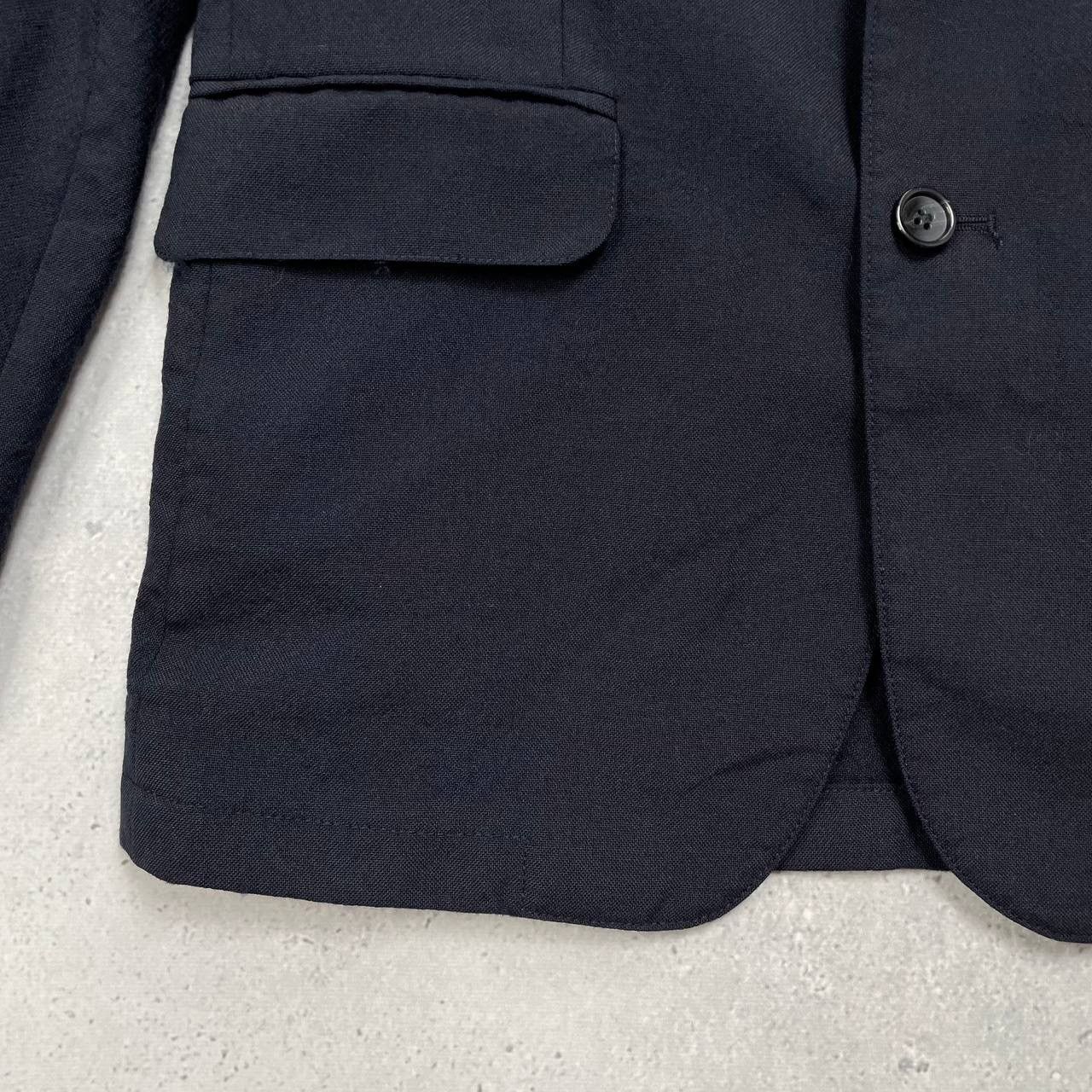 Arket Arket Modern Two-Button Wool Blazer Blue Size 46 Size 36S - 4 Thumbnail