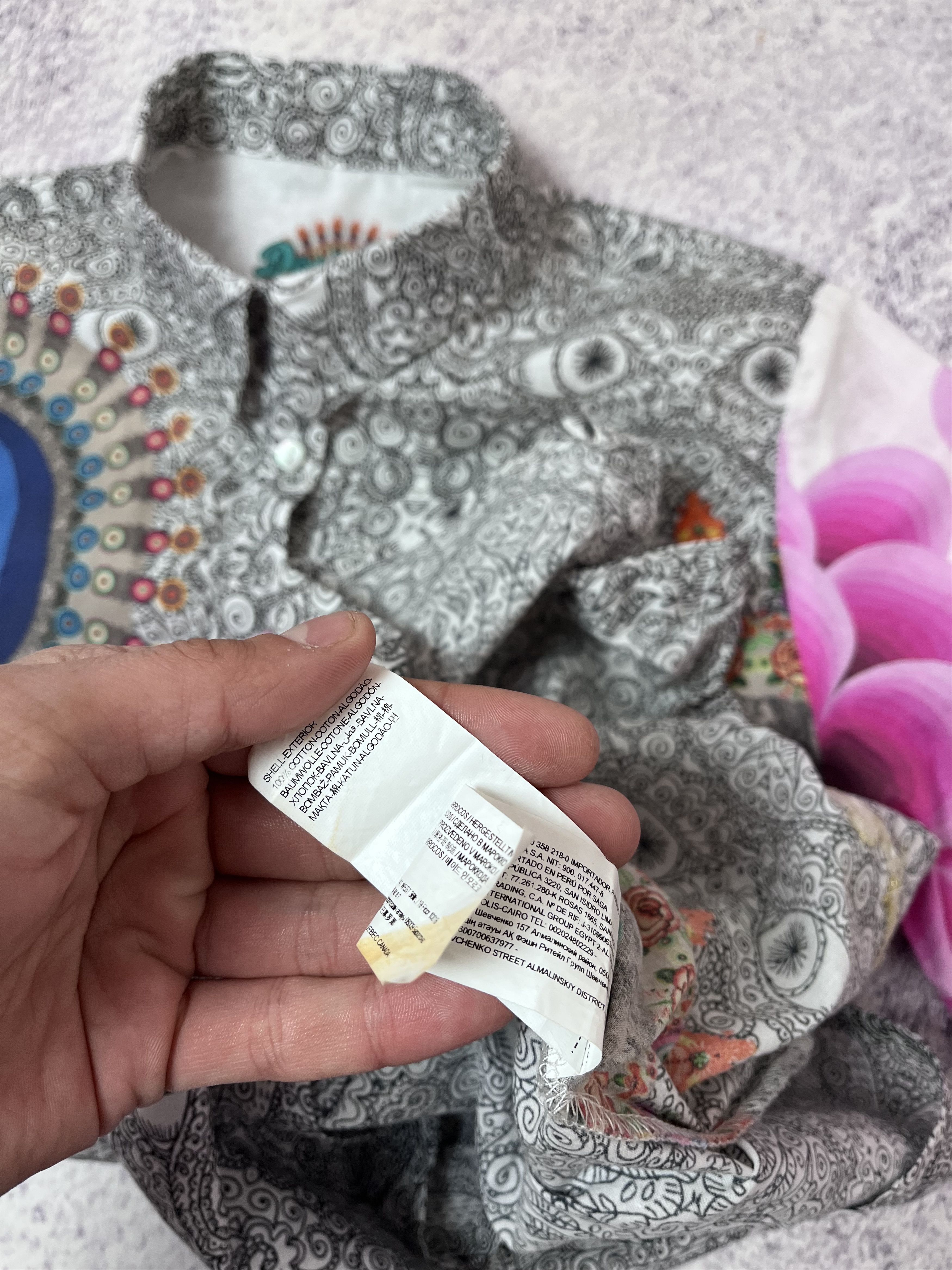 Desigual × Japanese Brand Women Button-down shirt Desigual size M flover and fauna Size M / US 6-8 / IT 42-44 - 6 Thumbnail