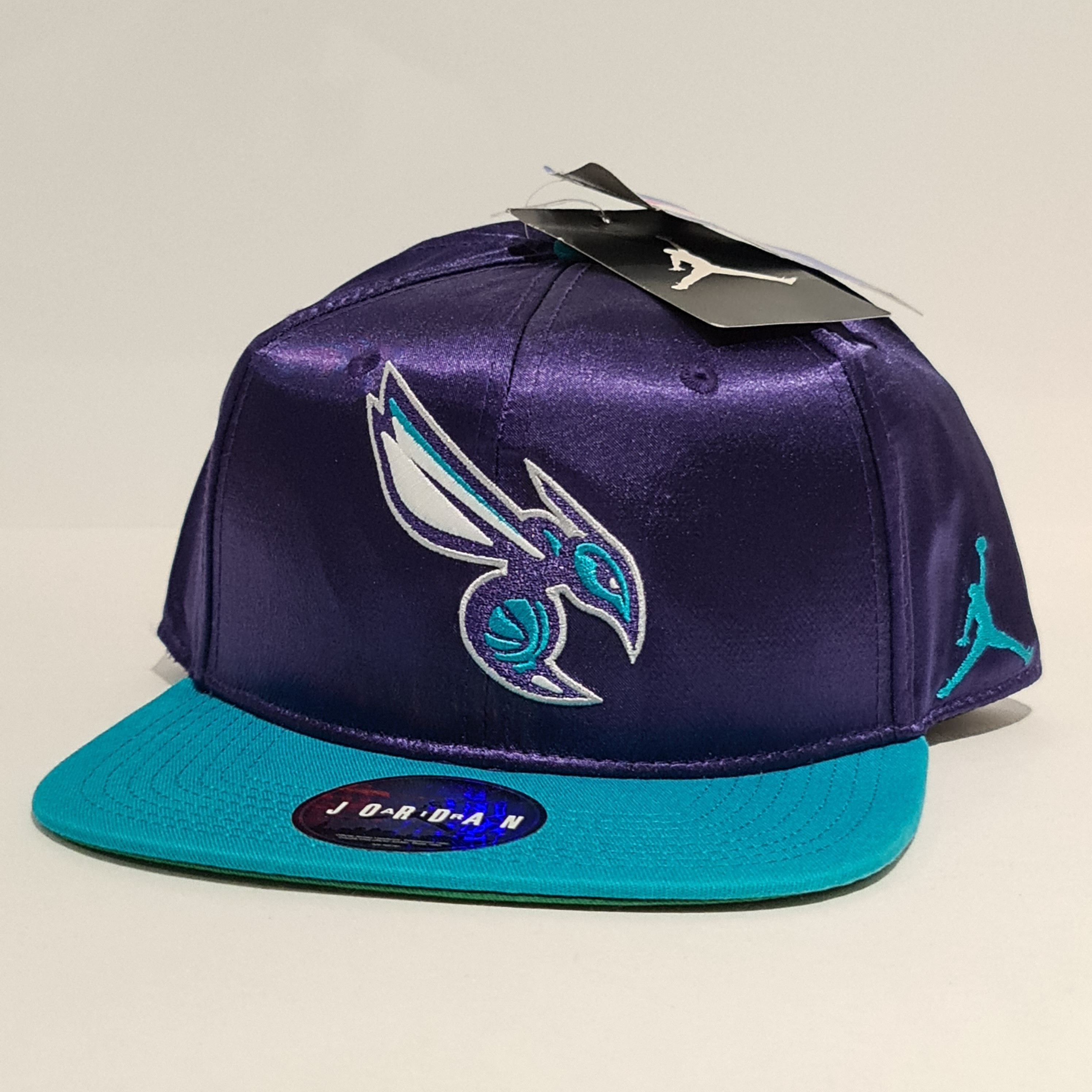 Jordan Brand Jordan Cap Snapback 'Charlotte Hornets' Satin Purple/Blue Size ONE SIZE - 1 Thumbnail