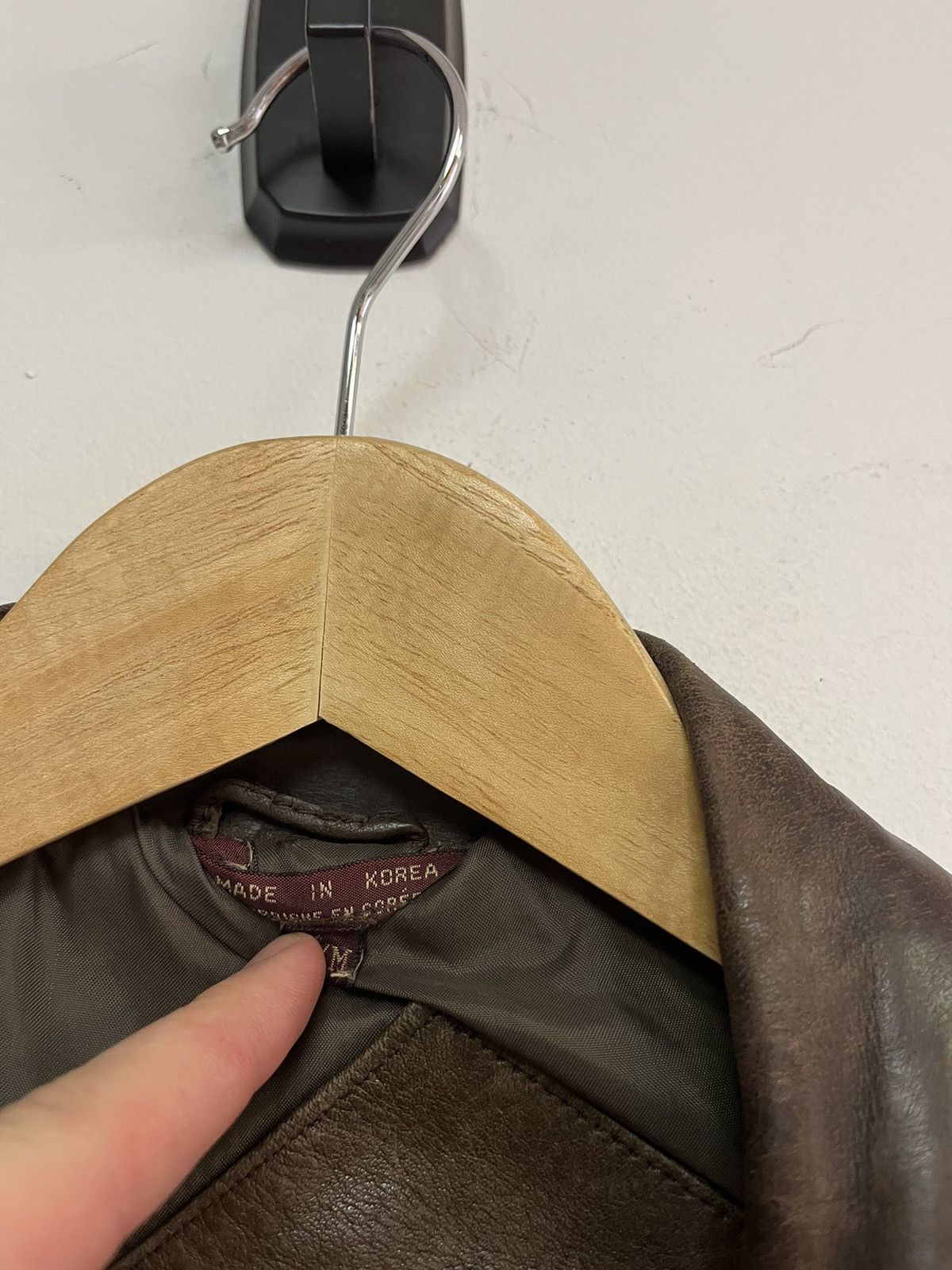 Chaps Ralph Lauren 80’s Chaps Ralph Lauren Leather Bomber Jacket Size US M / EU 48-50 / 2 - 2 Thumbnail
