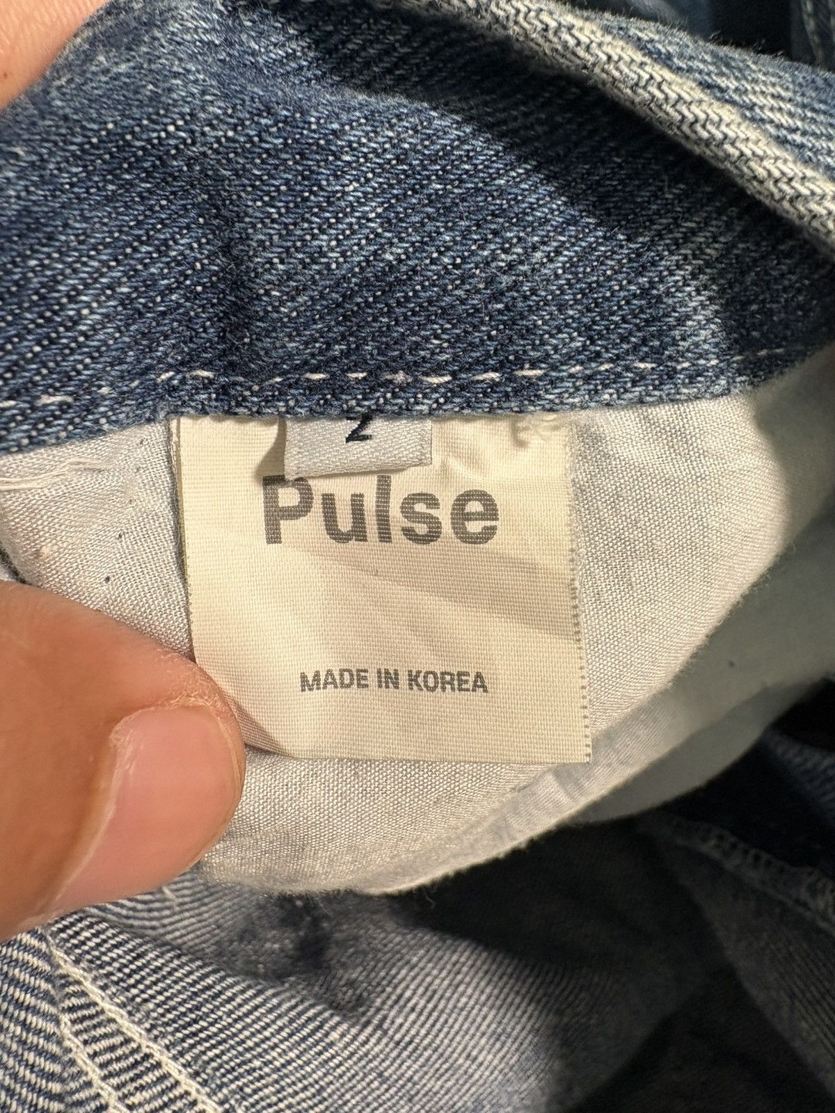 Japanese Brand Pulse Seoul Heavily Distressed Wide-Leg Denim Size 32 Size US 32 / EU 48 - 10 Thumbnail