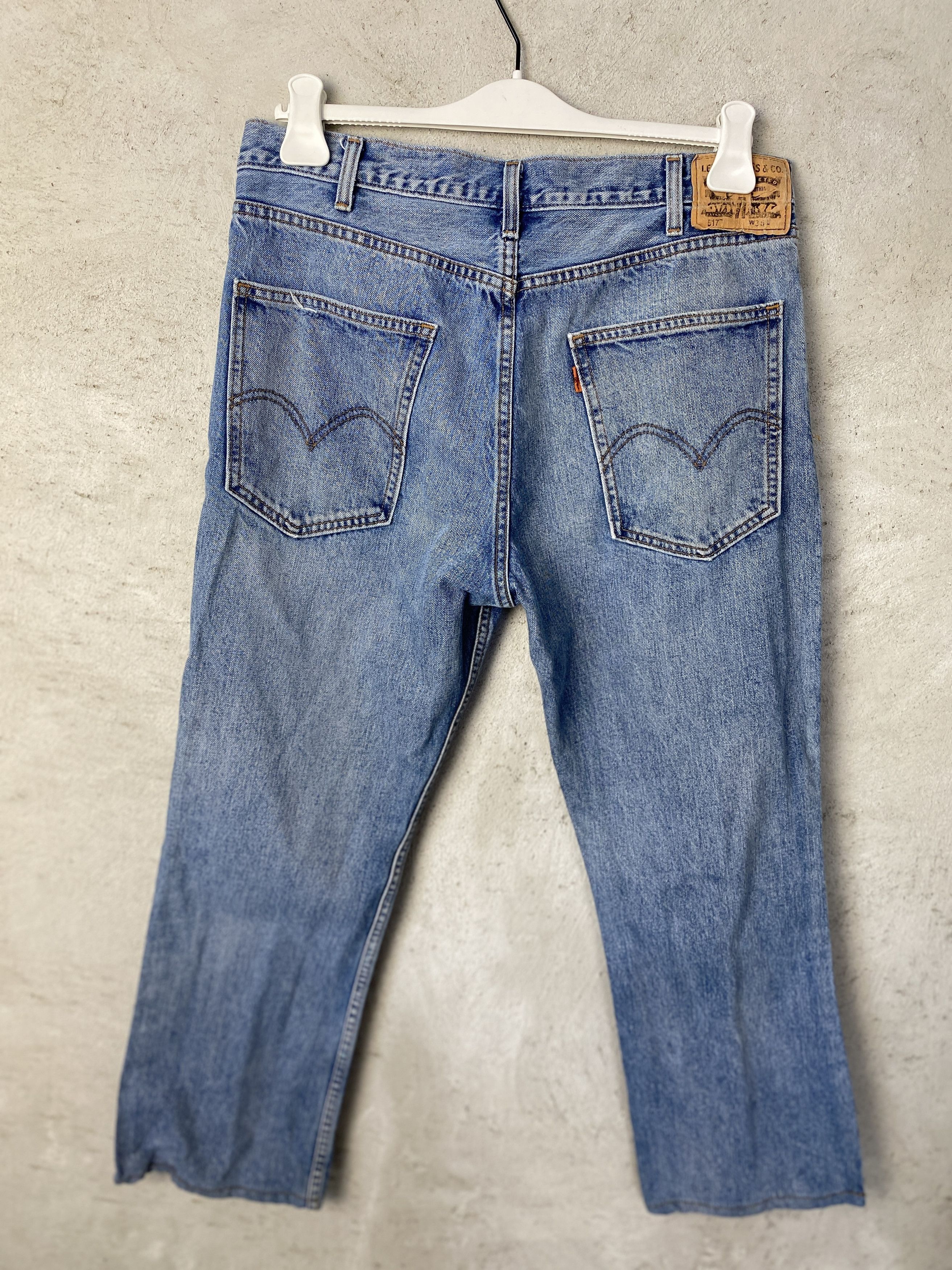 Levi's × Vintage Levi's 517 vintage denim jeans pants orange tab Size US 36 / EU 52 - 1 Thumbnail