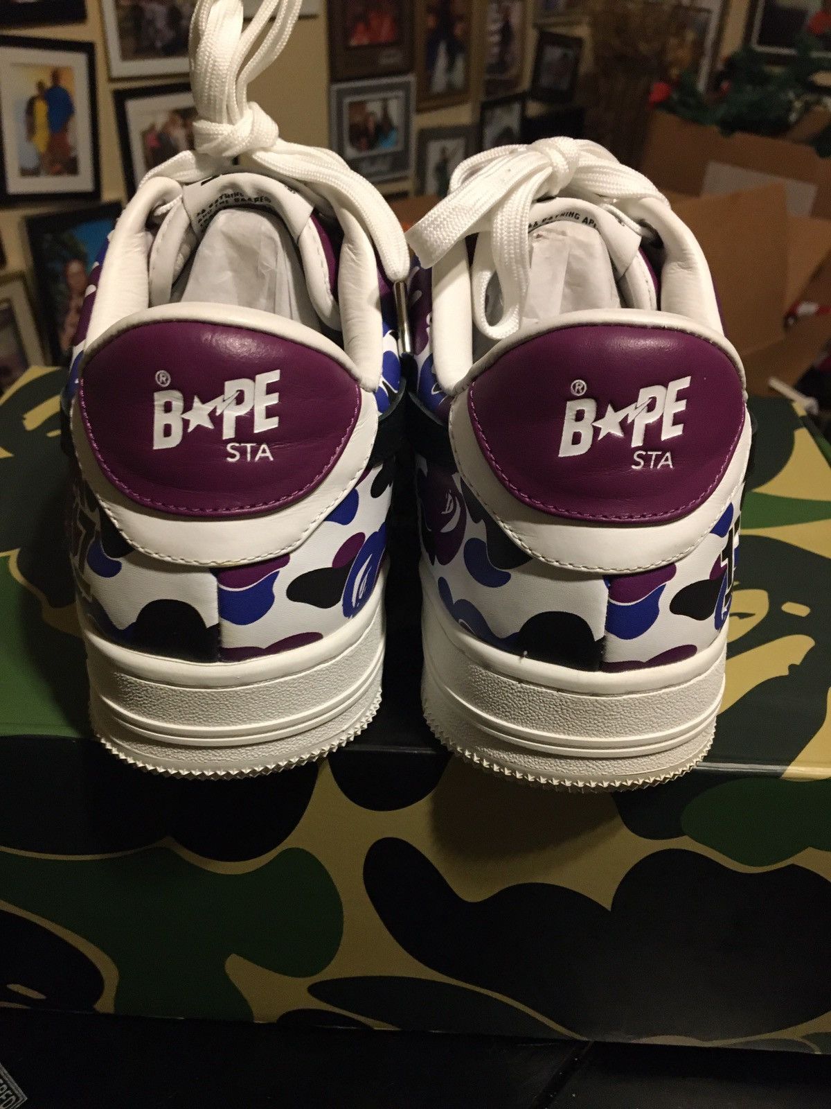 Bape Hong Kong 17th Anniversary Bapesta Size US 9.5 / EU 42-43 - 4 Thumbnail
