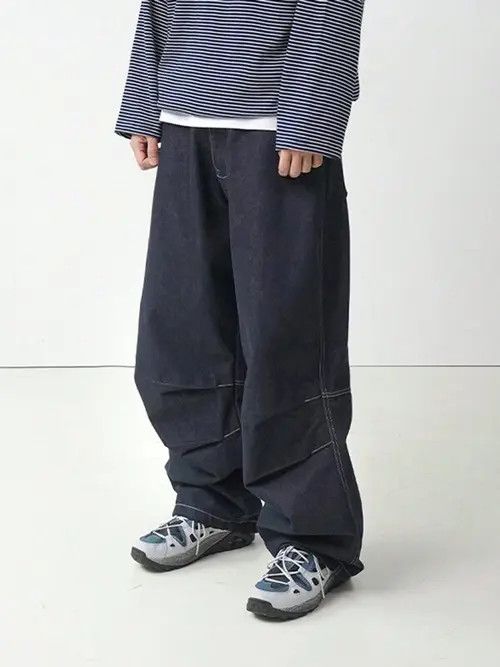 Jean Super Baggy 90s Denim Jeans Drip Size US 34 / EU 50 - 4 Thumbnail
