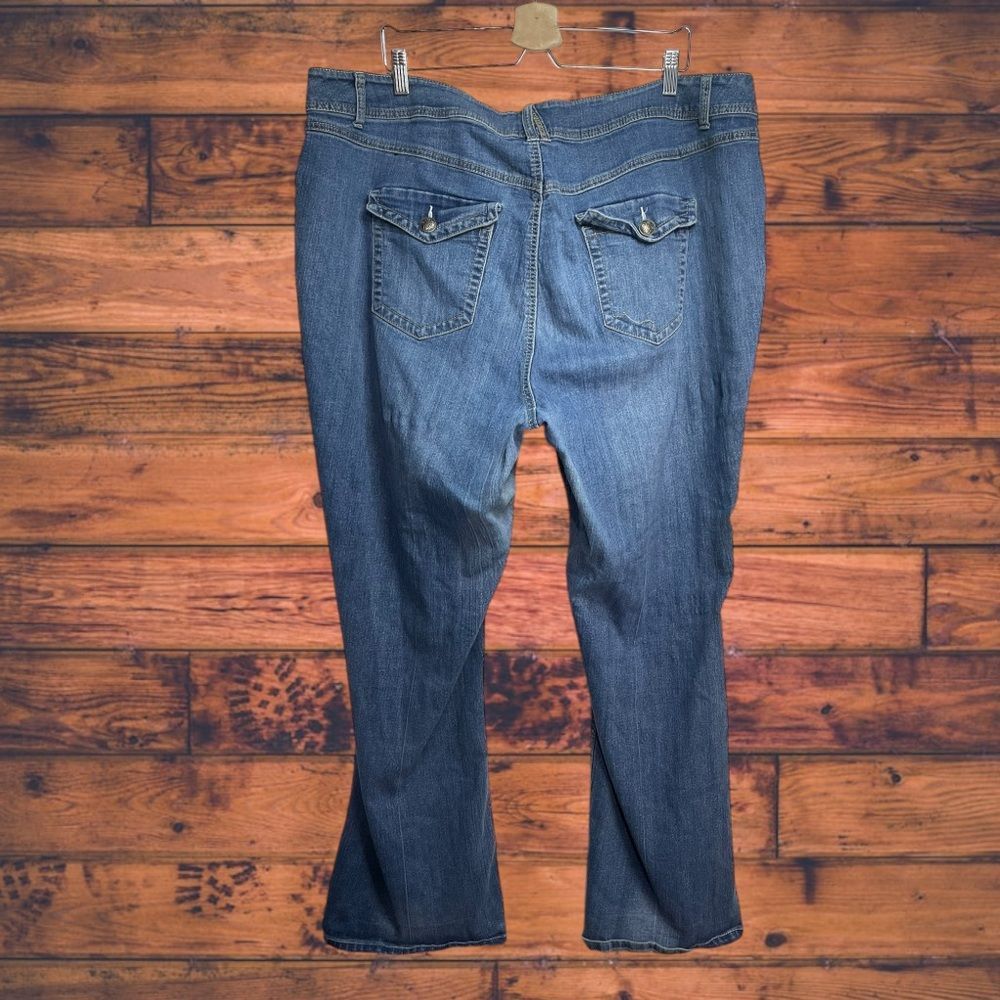 Other Lane Bryant Denim Bootcut Jeans Size 24 Size 42" / US 20 - 2 Thumbnail