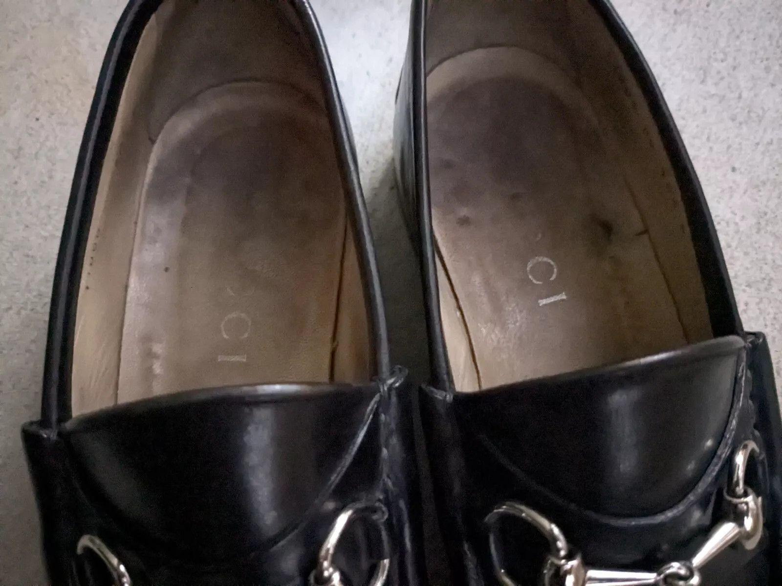 Gucci Gucci Horsebit Loafers Black Leather 10.5 Narrow Slip On Size US 10.5 / EU 43-44 - 8 Thumbnail