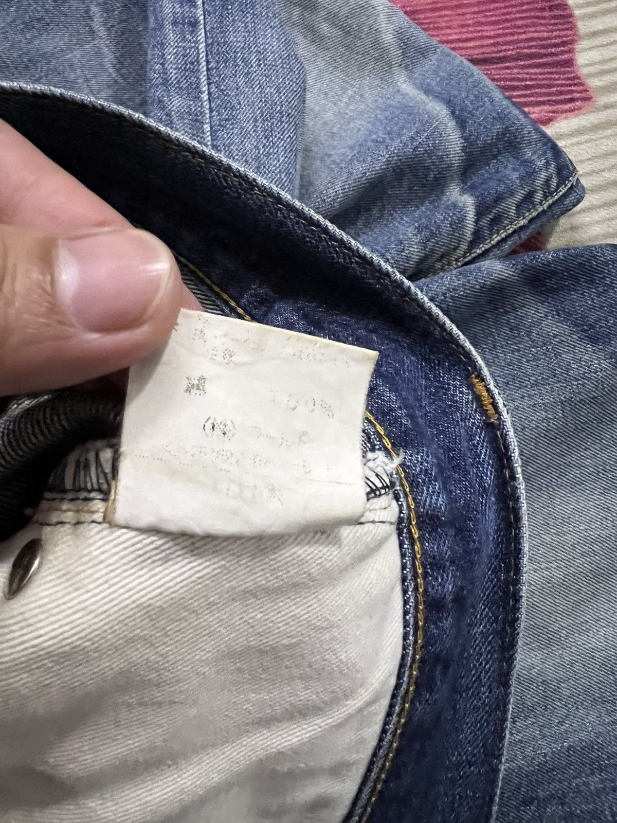 Vintage 80’s Takeo Kikuchi Japanese Brand Clawmark Nice Faded Jean Size US 29 - 20 Thumbnail