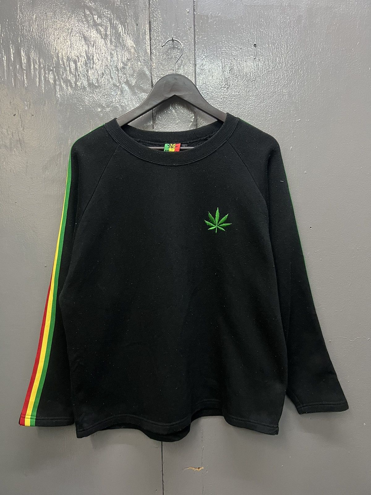 Vintage Wonder Wall Raggae Crewneck Sweatshirt Size US L / EU 52-54 / 3 - 2 Thumbnail
