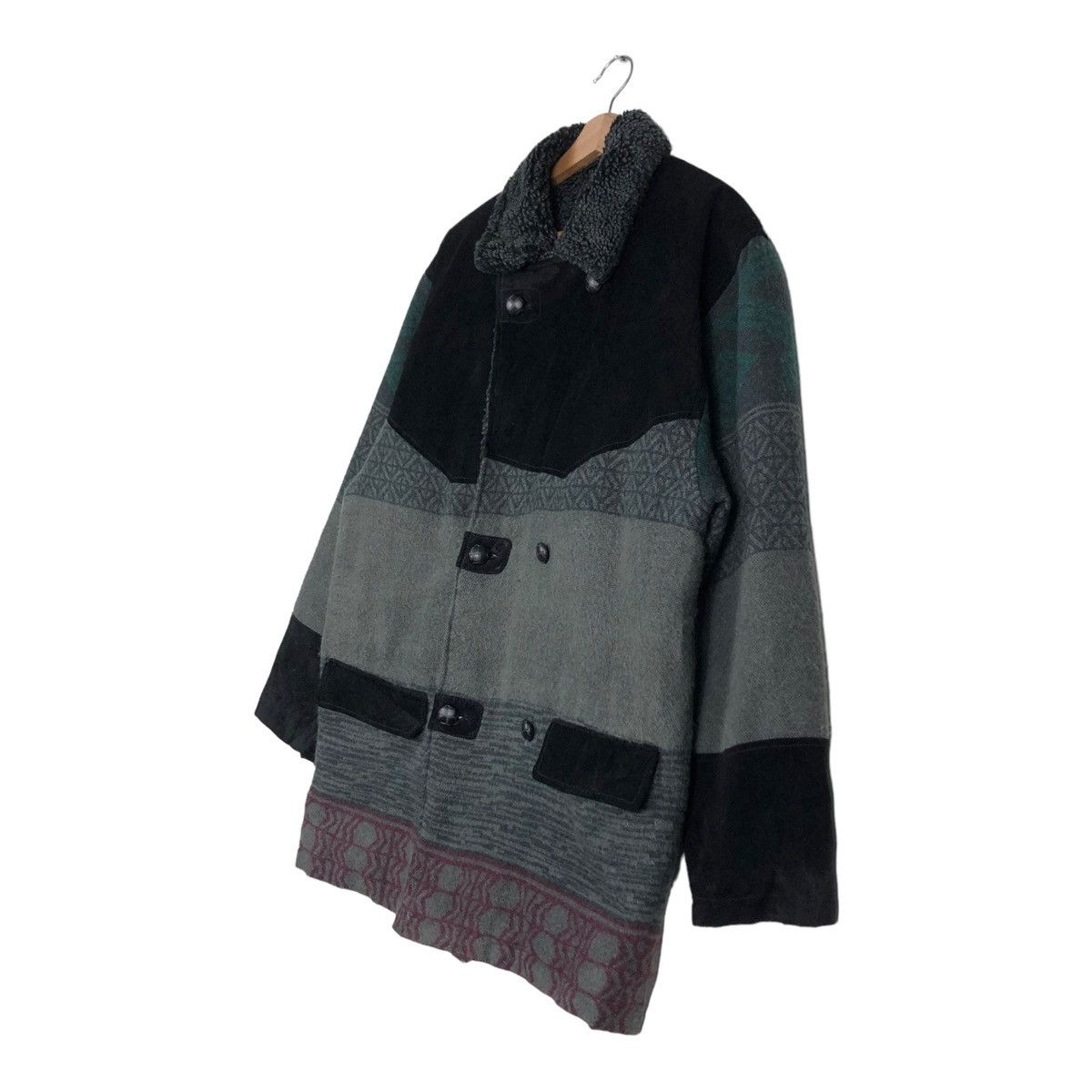 Japanese Brand 🔥VINTAGE HEAVY WOOL JACKET DOUBLE BREAST DARJE JAPAN Size US L / EU 52-54 / 3 - 2 Thumbnail