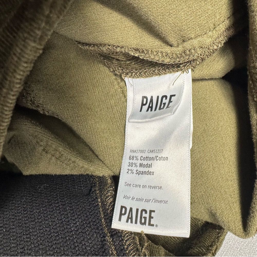 Paige Paige Maternity Cindy Corduroy Pants In Dark Brushed Olive Size 27" / US 4 / IT 40 - 8 Thumbnail